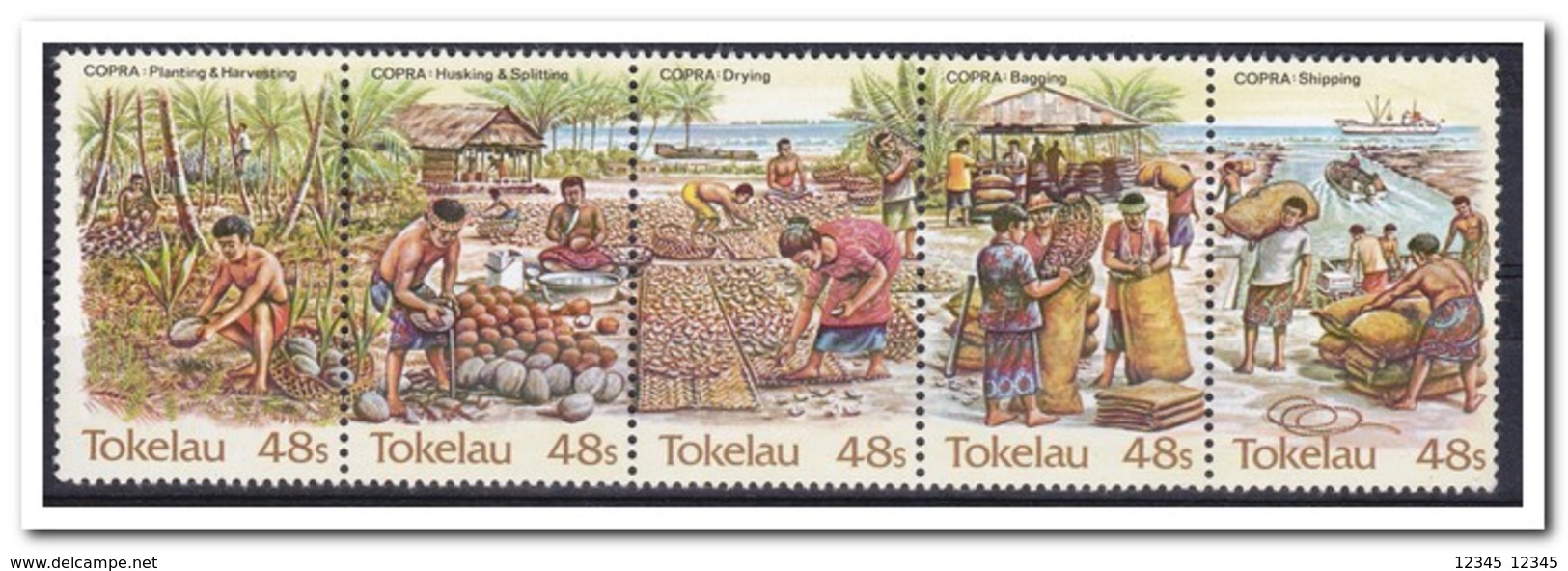 Tokelau 1984, Postfris MNH, Copra - Tokelau