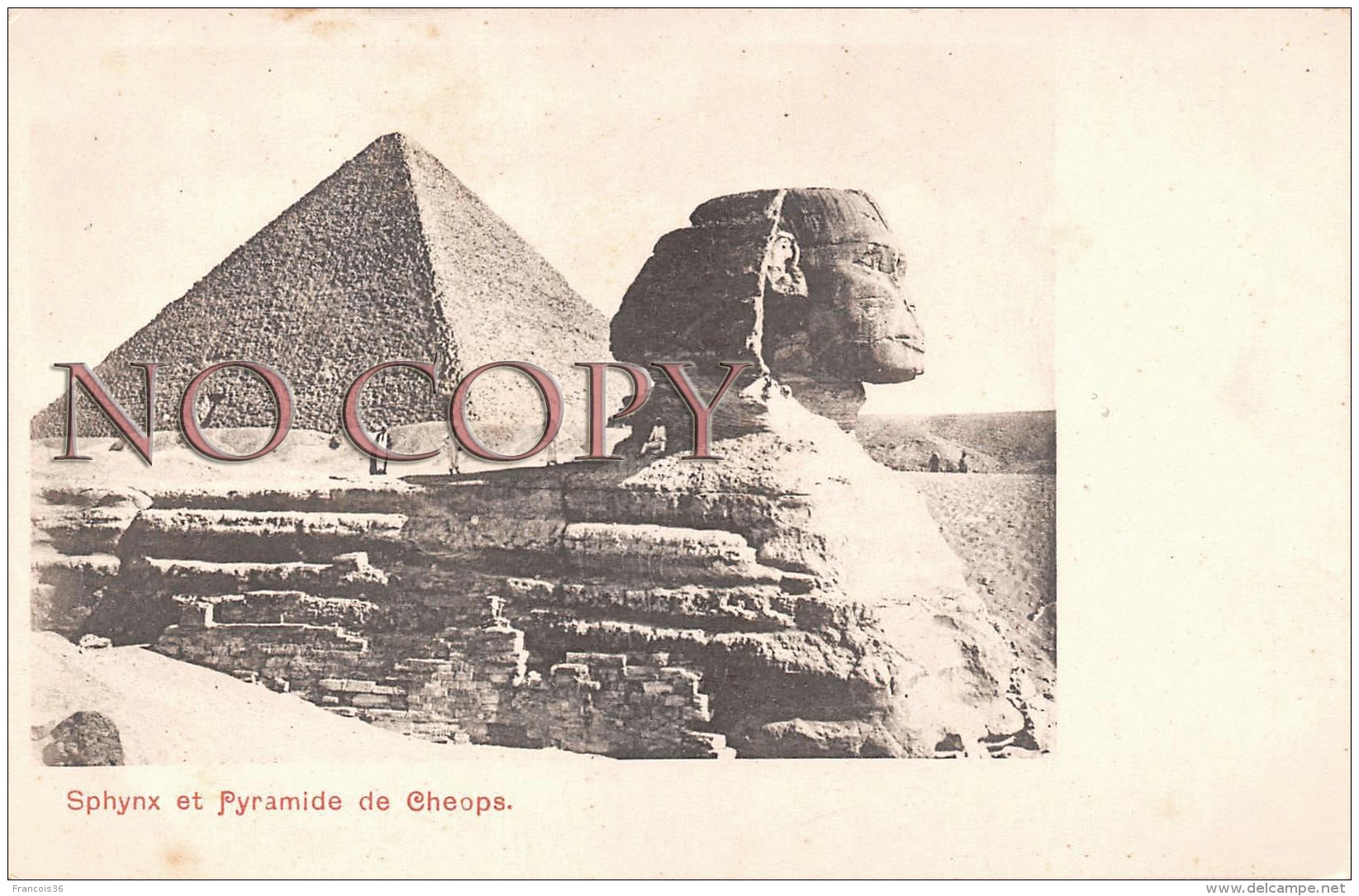 Egypte Egypt - Sphynx Et Pyramide De Cheops - Autres & Non Classés