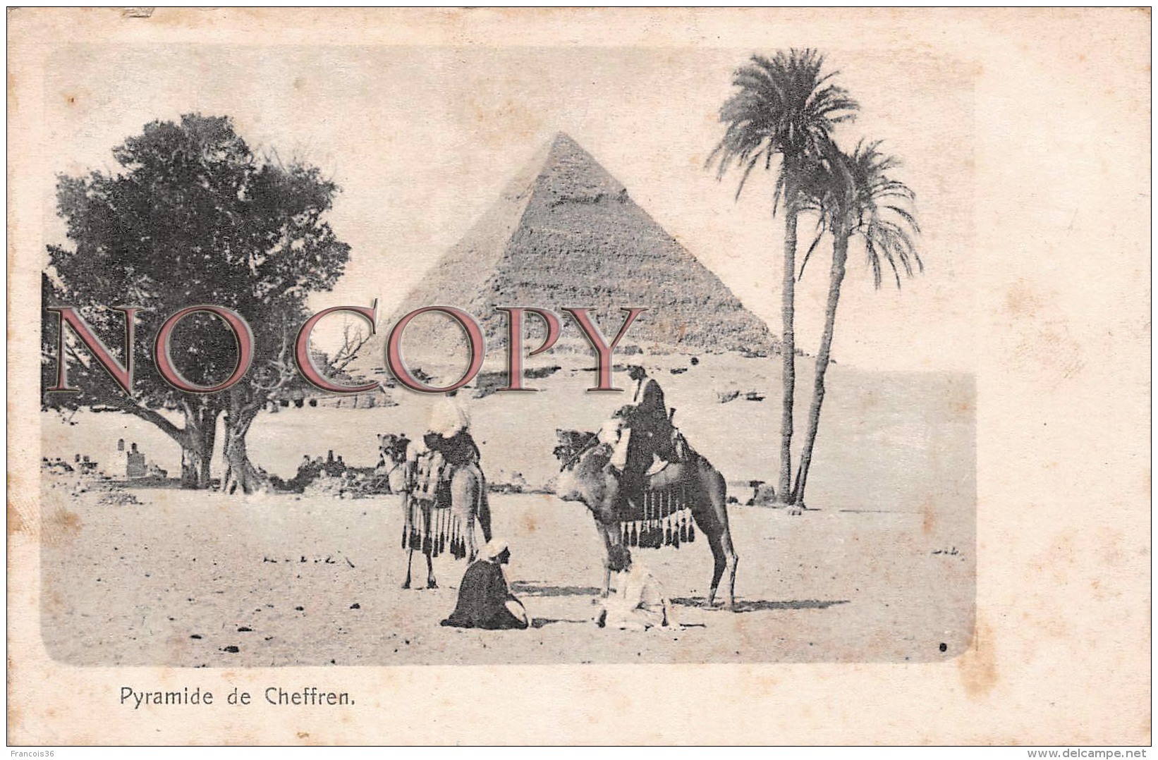 Egypte Egypt - Pyramide De Cheffren - Autres & Non Classés