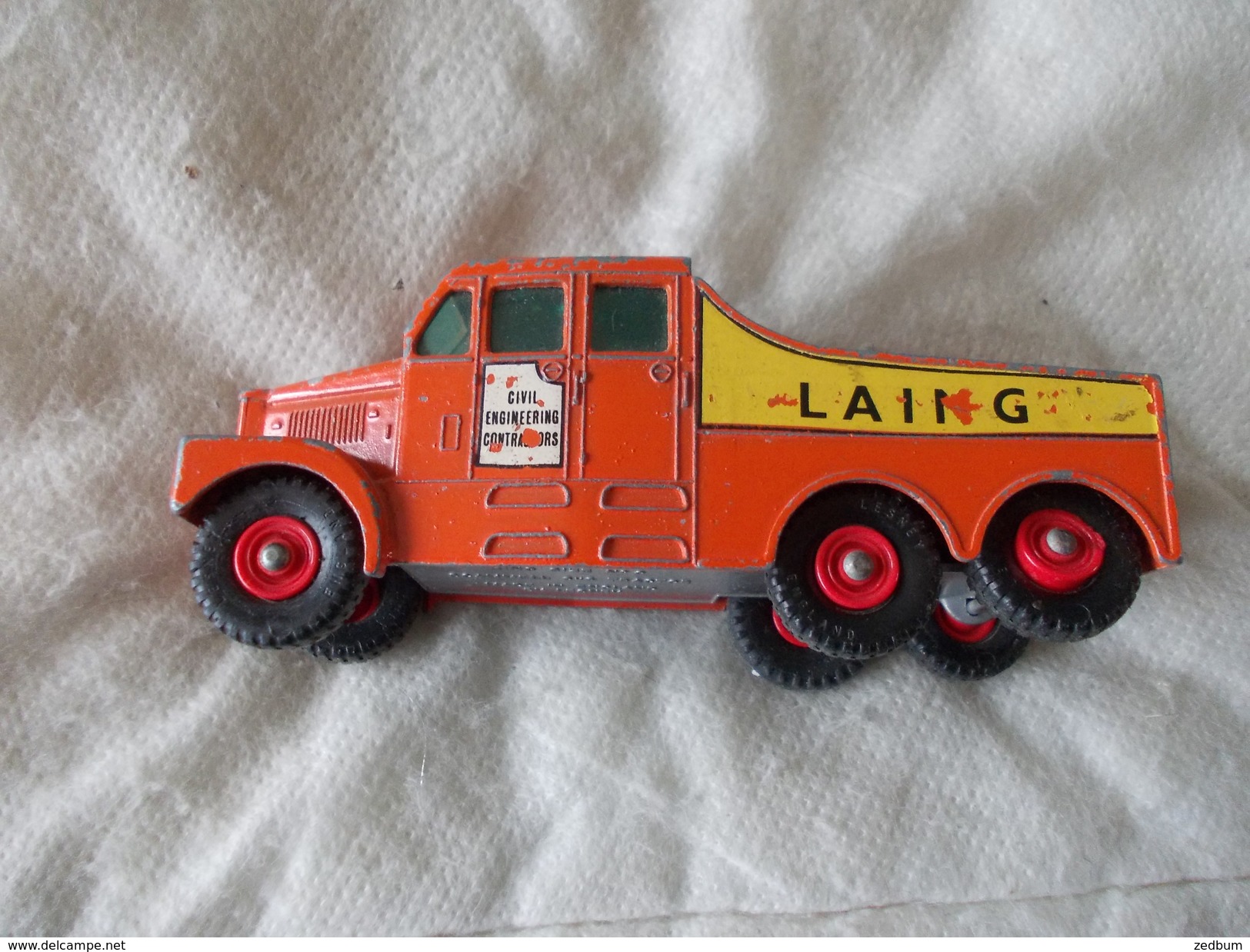 MATCHBOX Series King Size N° 8 Scammell 6x6 Tractor Made In England By Lesney - Matchbox