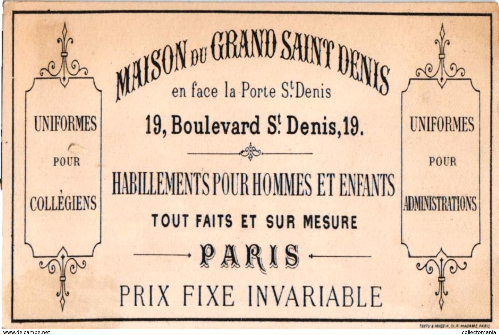 6 cartes litho chromos avant 1875 TRES ANCIEN TM33-14 Russi e Turchi - impr. Testu et Massin pipe narguillé