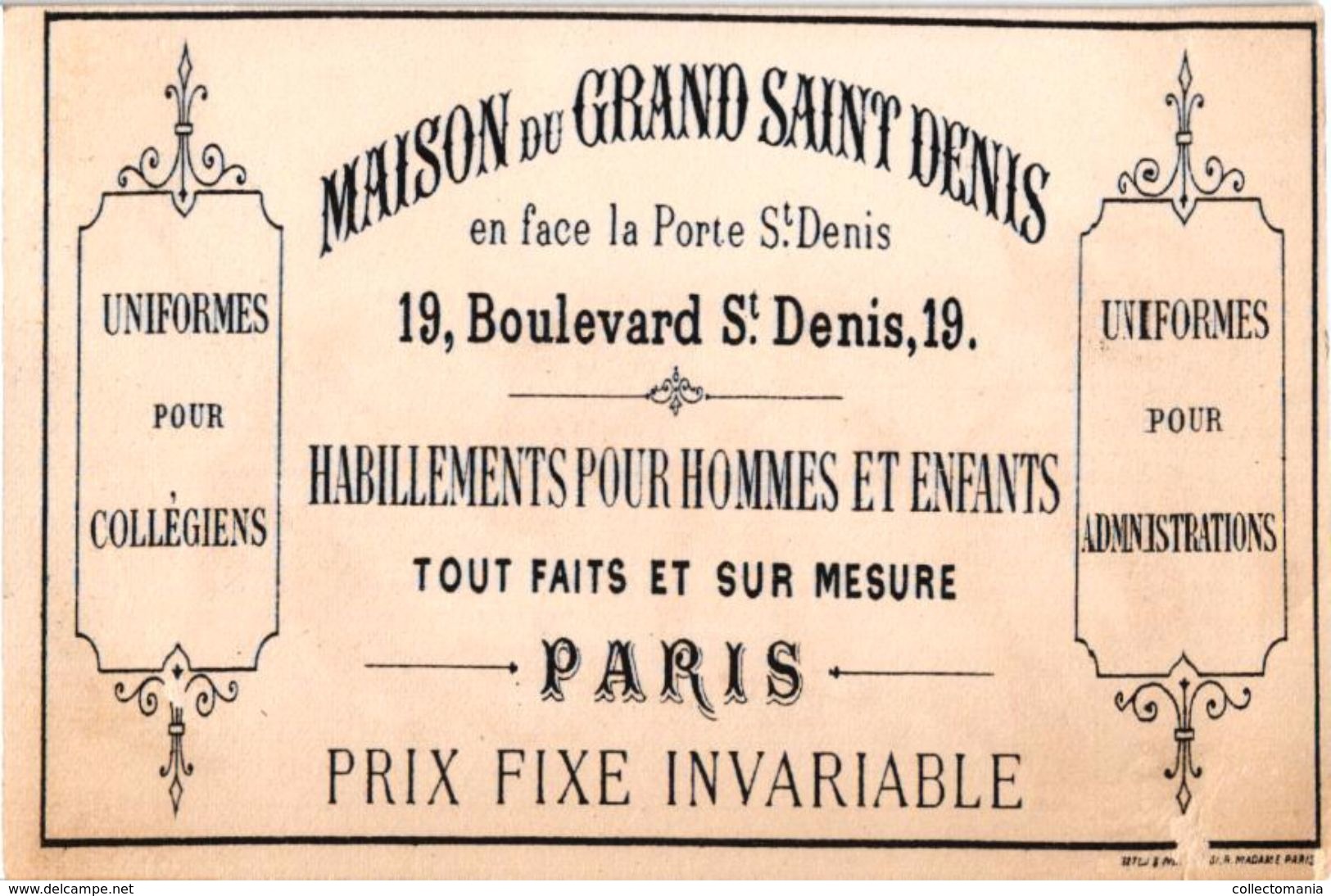 6 cartes litho chromos avant 1875 TRES ANCIEN TM33-14 Russi e Turchi - impr. Testu et Massin pipe narguillé