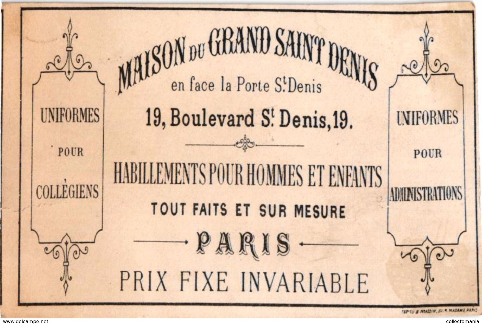 6 cartes litho chromos avant 1875 TRES ANCIEN TM33-14 Russi e Turchi - impr. Testu et Massin pipe narguillé