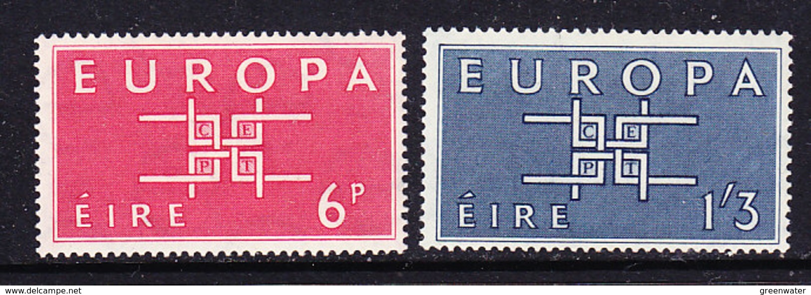 Europa Cept 1963 Ireland 2v ** Mnh (36332A) - 1963