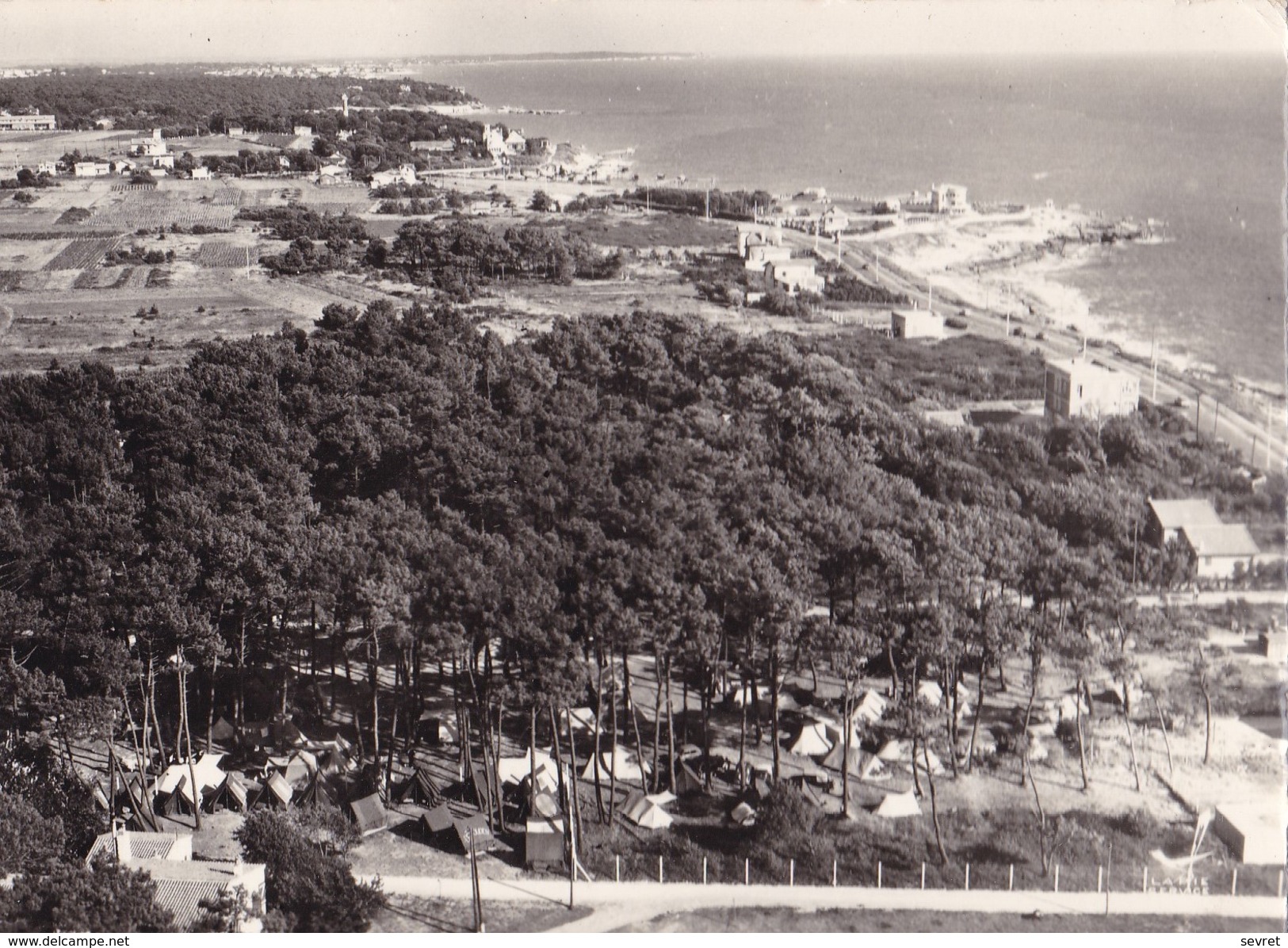 LA GRANDE COTE - En Avion Au Dessus De....Vue Générale   CPM  Carte Rare. - Autres & Non Classés