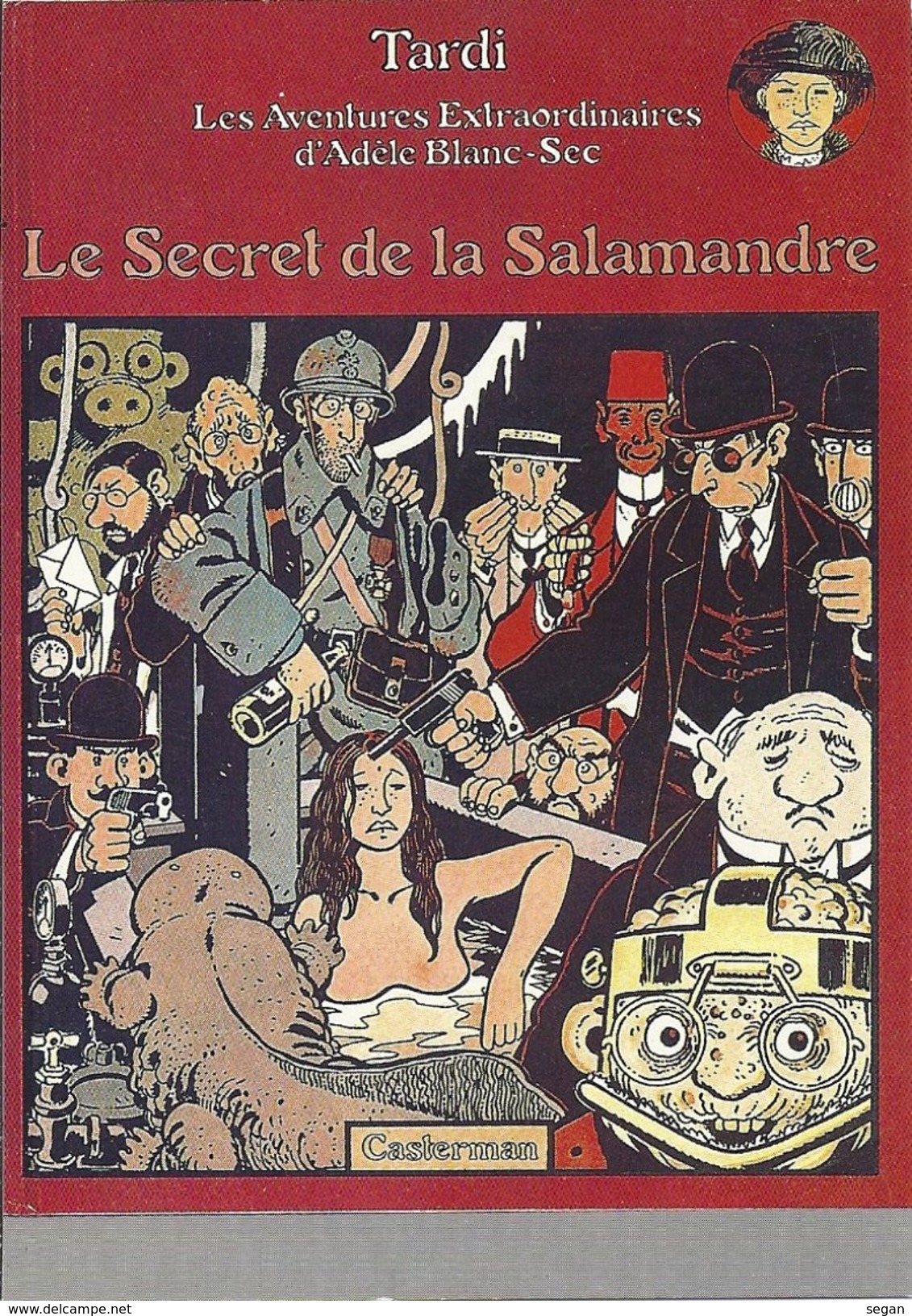 LE SECRET DE LA SALAMANDRE  DESSIN DE TARDI - Comicfiguren