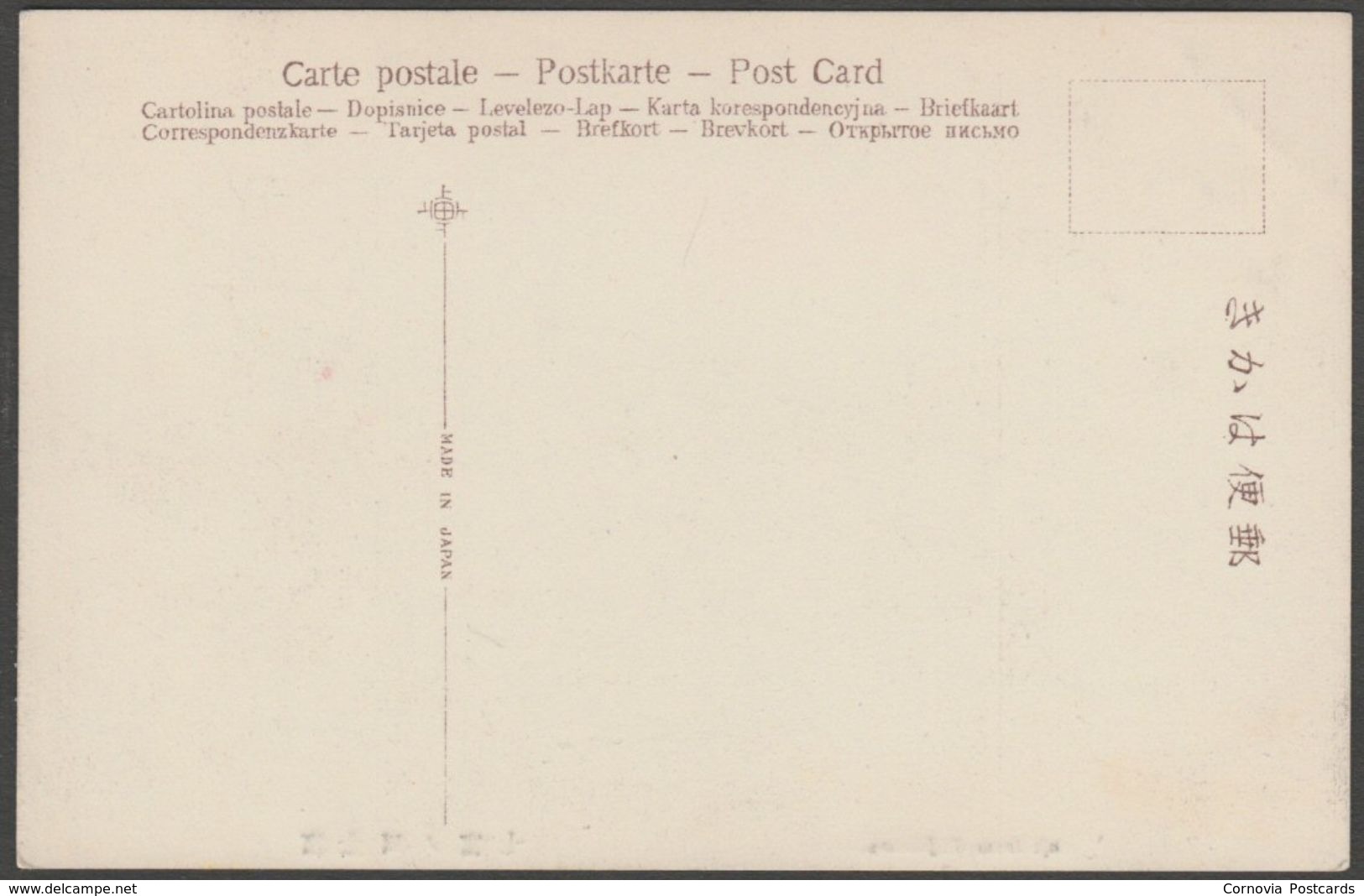 Mount Fuji From Fujikawa, Japan, C.1905 - Postcard - Other & Unclassified