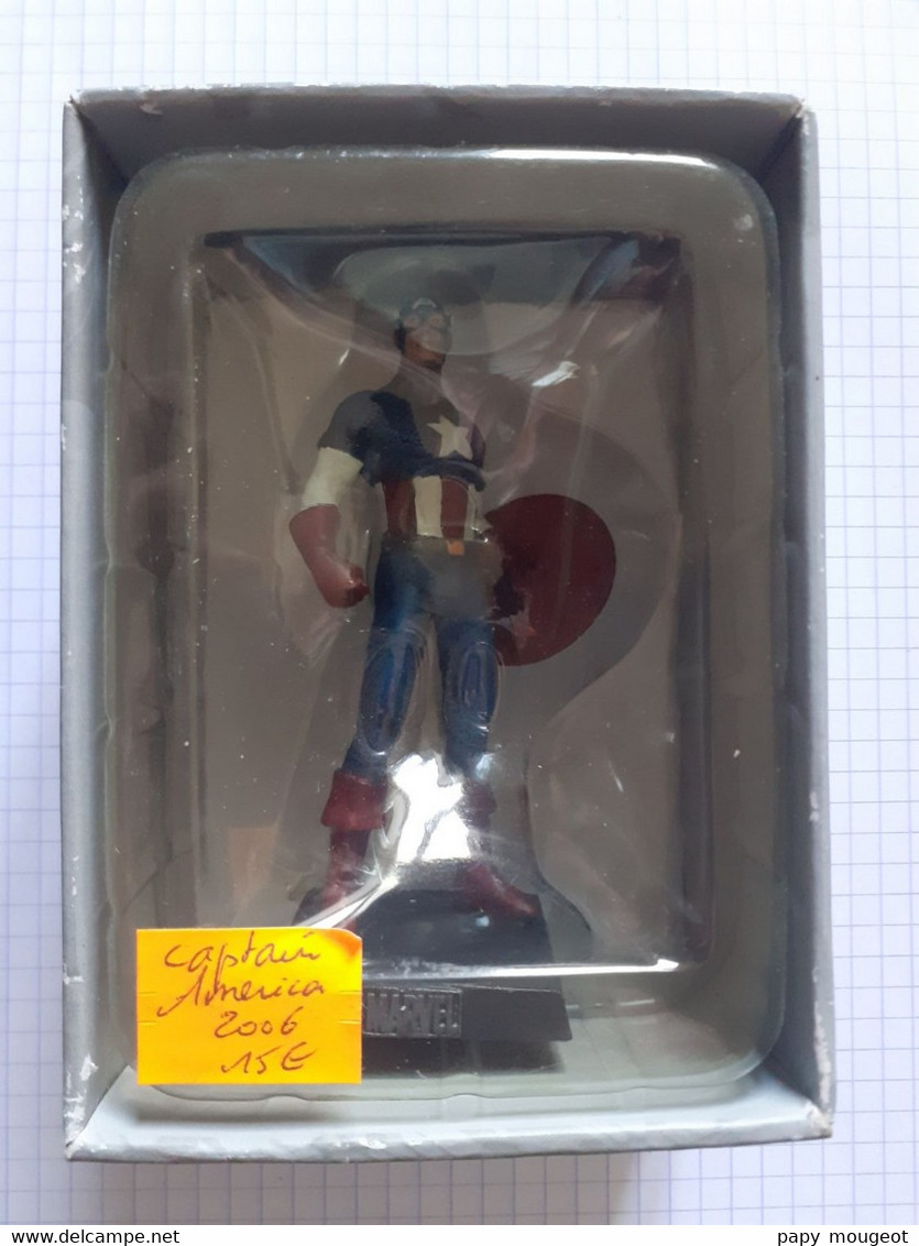 Marvel - Captain America Avec La Boite D'origine - Marvel Heroes