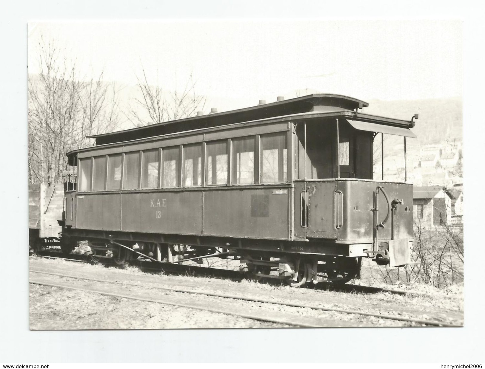 Allemagne Germanie Rhénanie Du Nord Westphalie Personenwagen In Altena Guterbahnhof - Altena