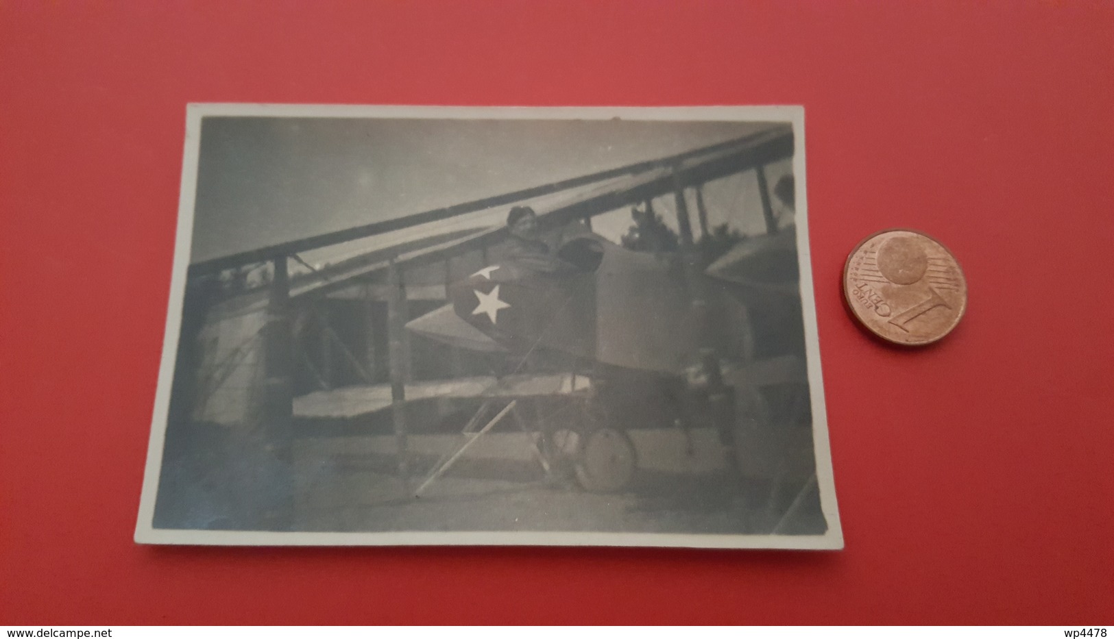 Photo  Pilote Avion G4 Marne Mars 1917 - Guerre, Militaire