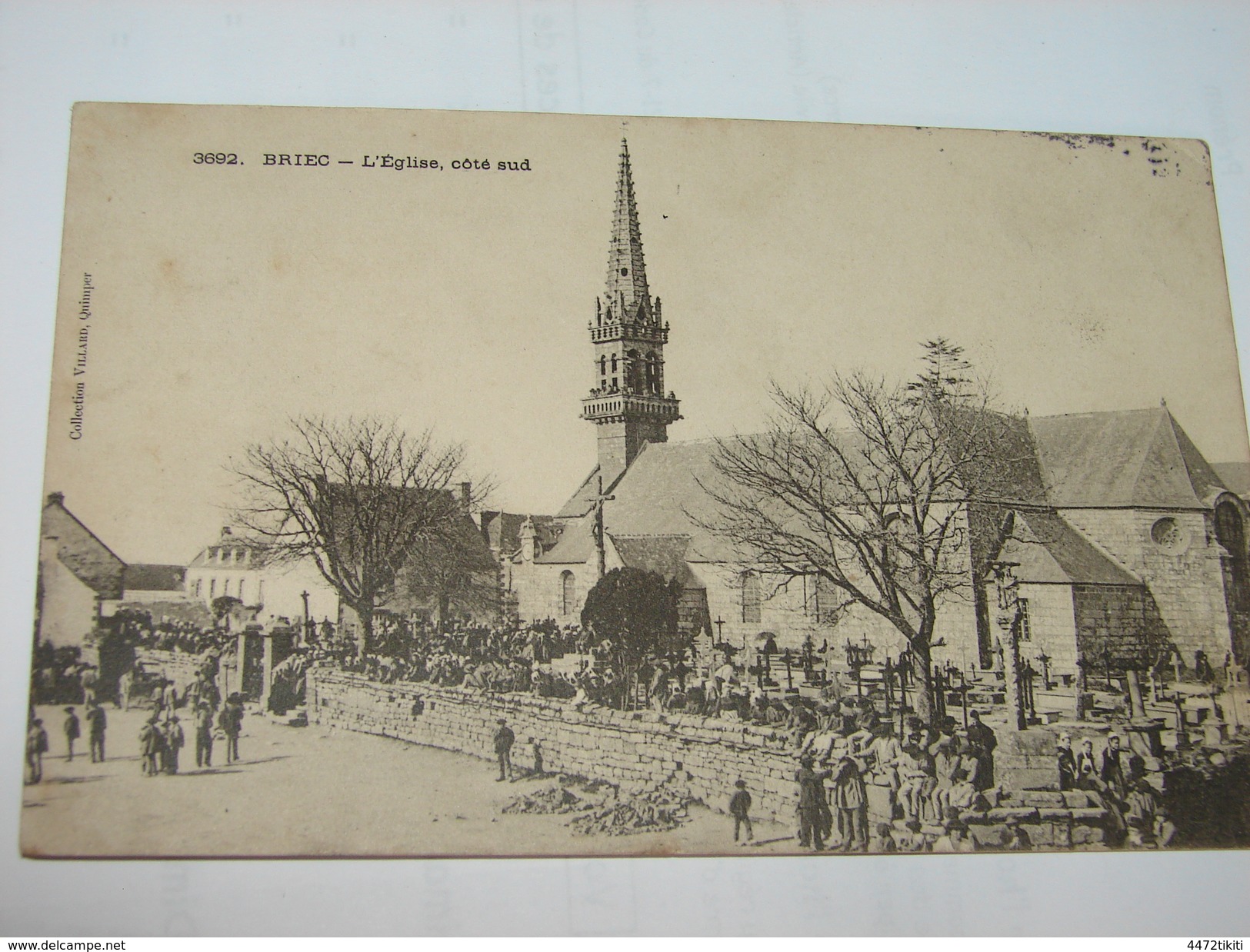 C.P.A.- Briec (29) - L'Eglise Côté Sud - 1906 -  SPL (C24) - Autres & Non Classés