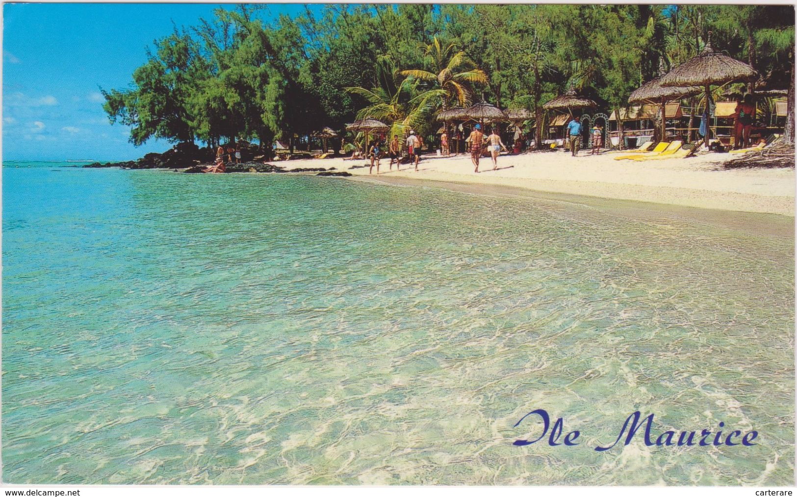 Ile Maurice,mauritius,ile Aux Cerfs,autrefois Ile De France,océan Indien,mascareignes,plage - Autres & Non Classés