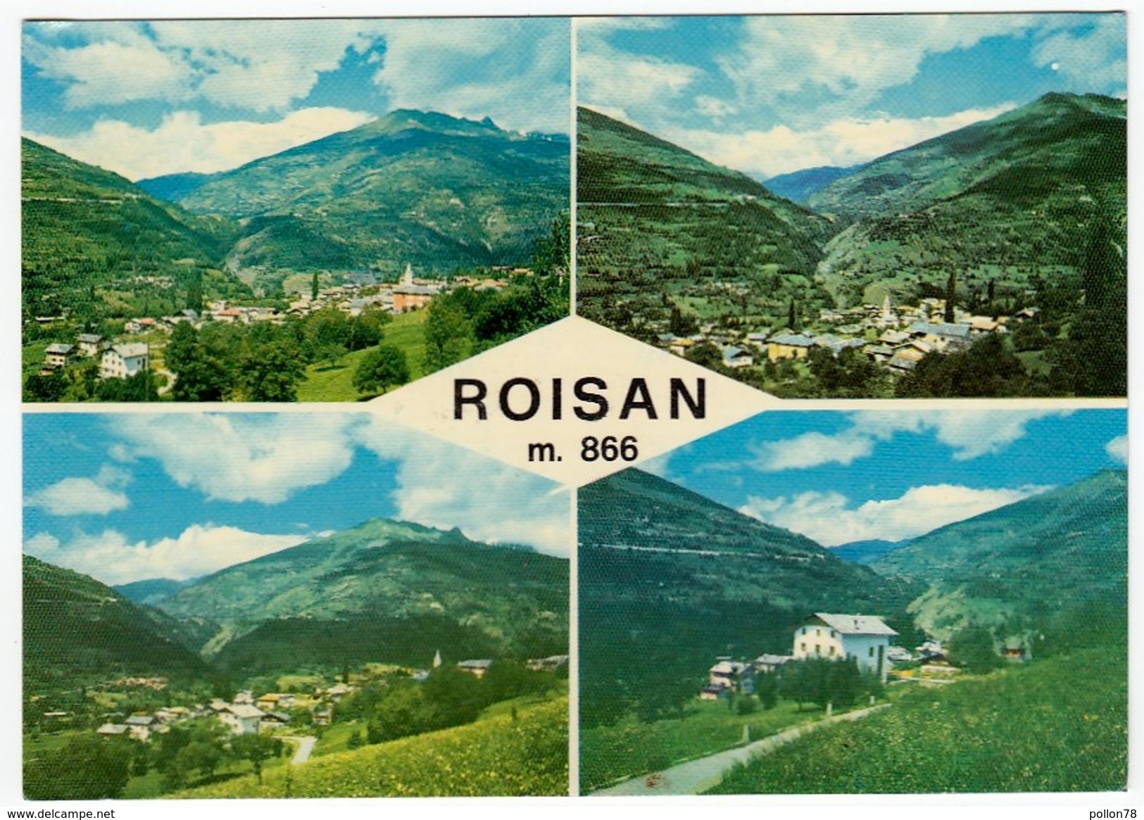 ROISAN - VAL D'AOSTA - 1974 - Vedi Retro - Aosta