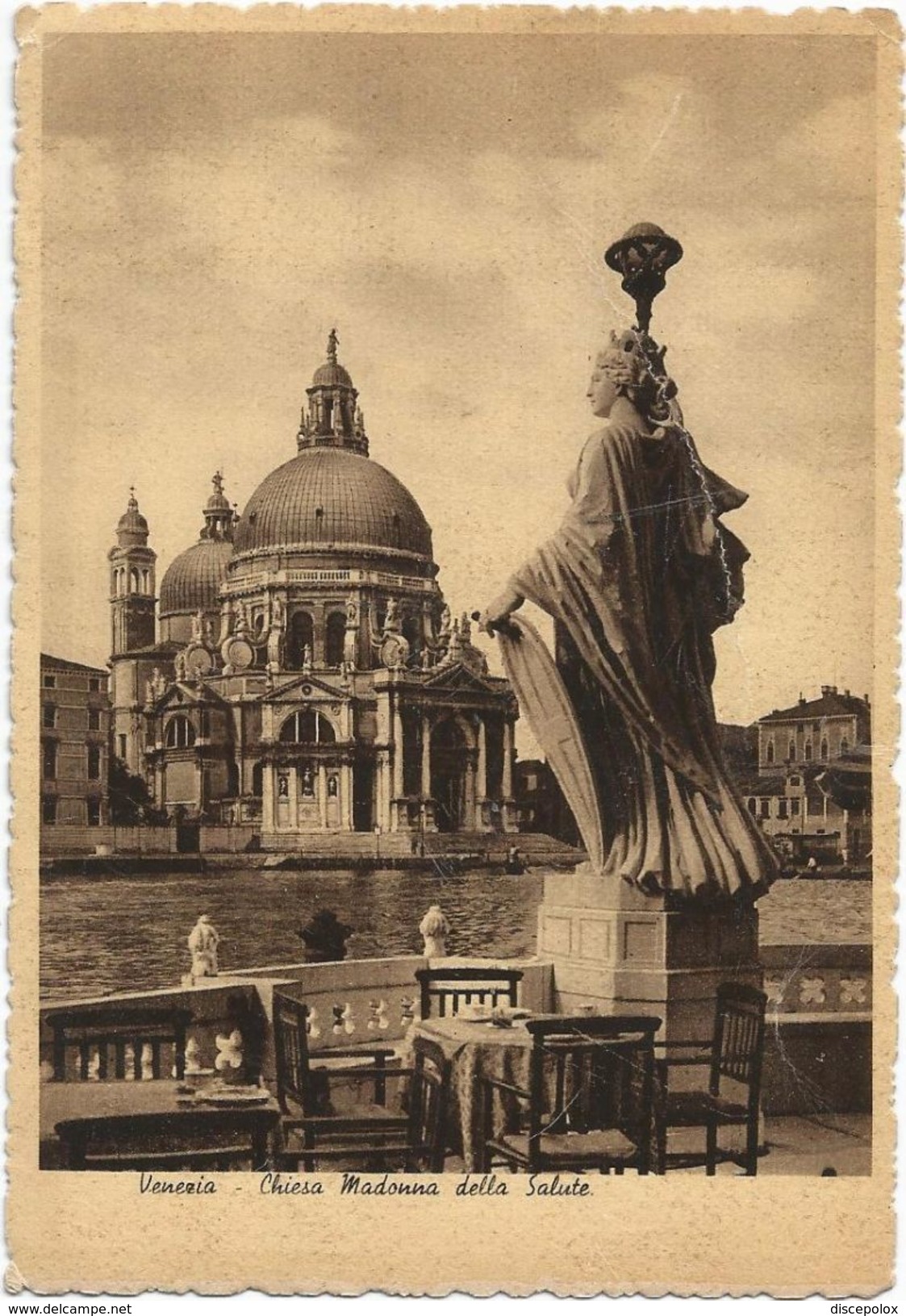 Y4106 Venezia - Chiesa Della Madonna Della Salute / Viaggiata 1940 - Venezia (Venice)
