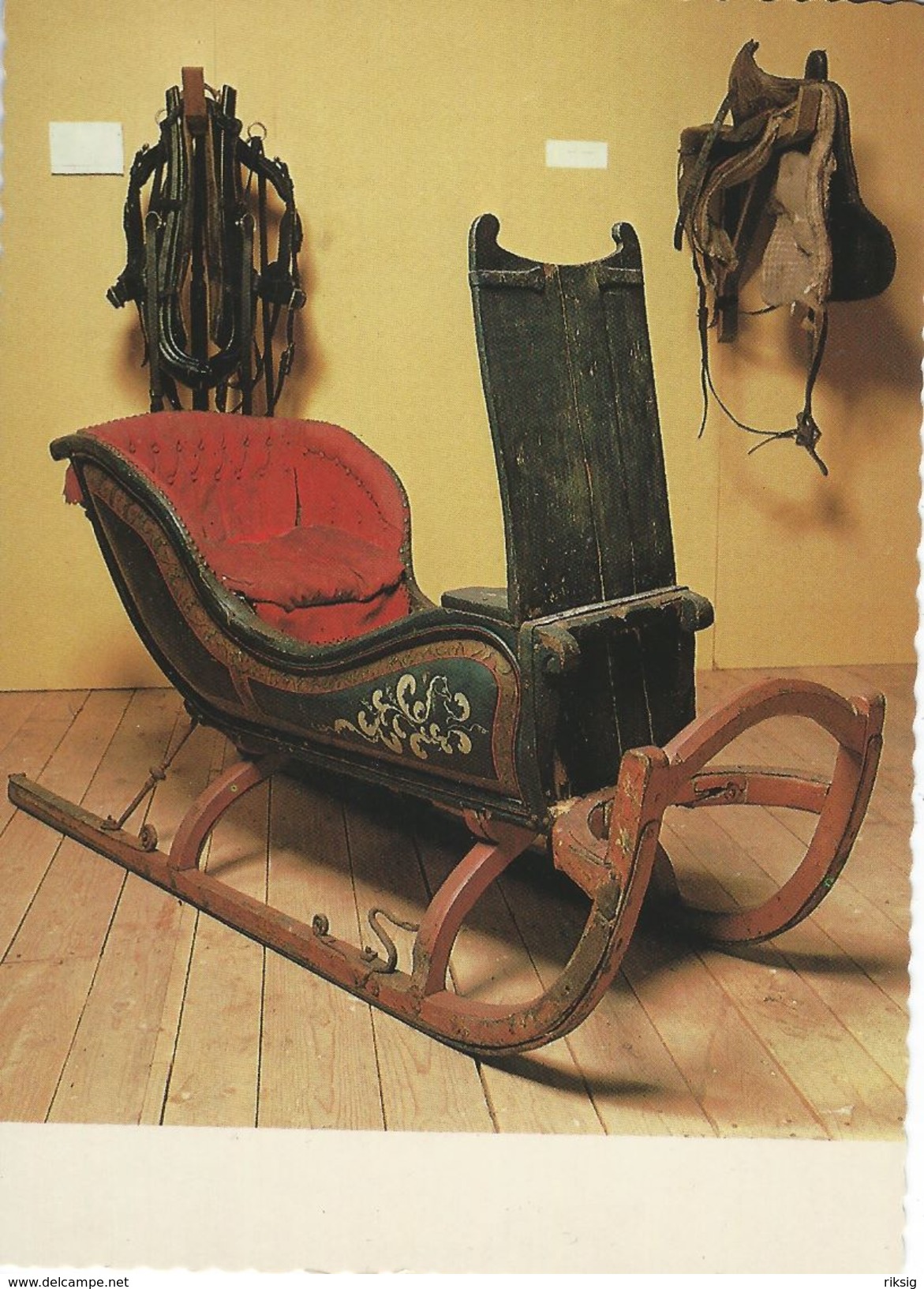 Sweden - Sledge. Svensk Kappsläde.Kronobergs Lantbruksmuseum.  # 06419 - Museum