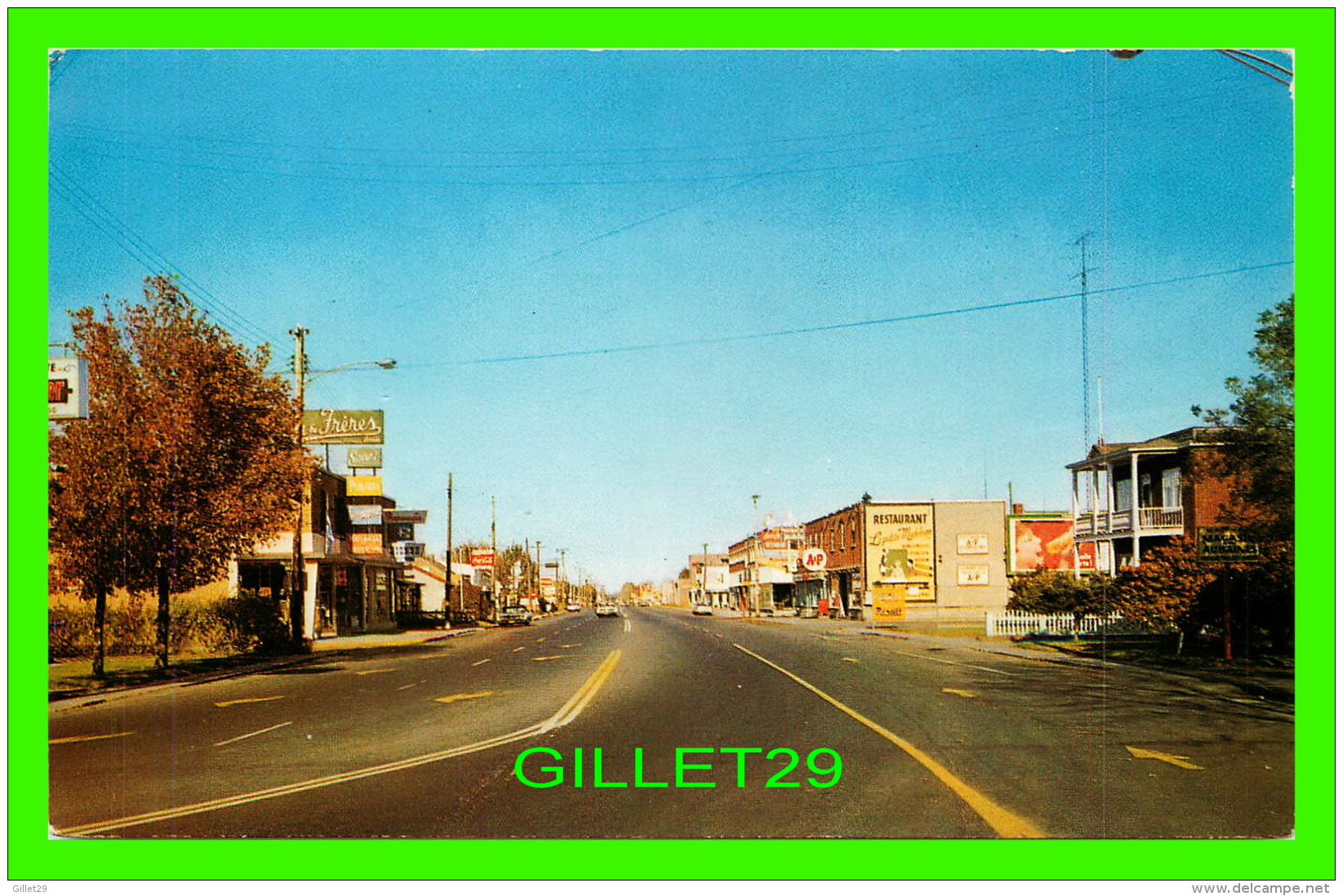 CAP-DE-LA-MADELEINE, QUÉBEC -LE BOULEVARD STE-MARTHE - UNIC - - Trois-Rivières