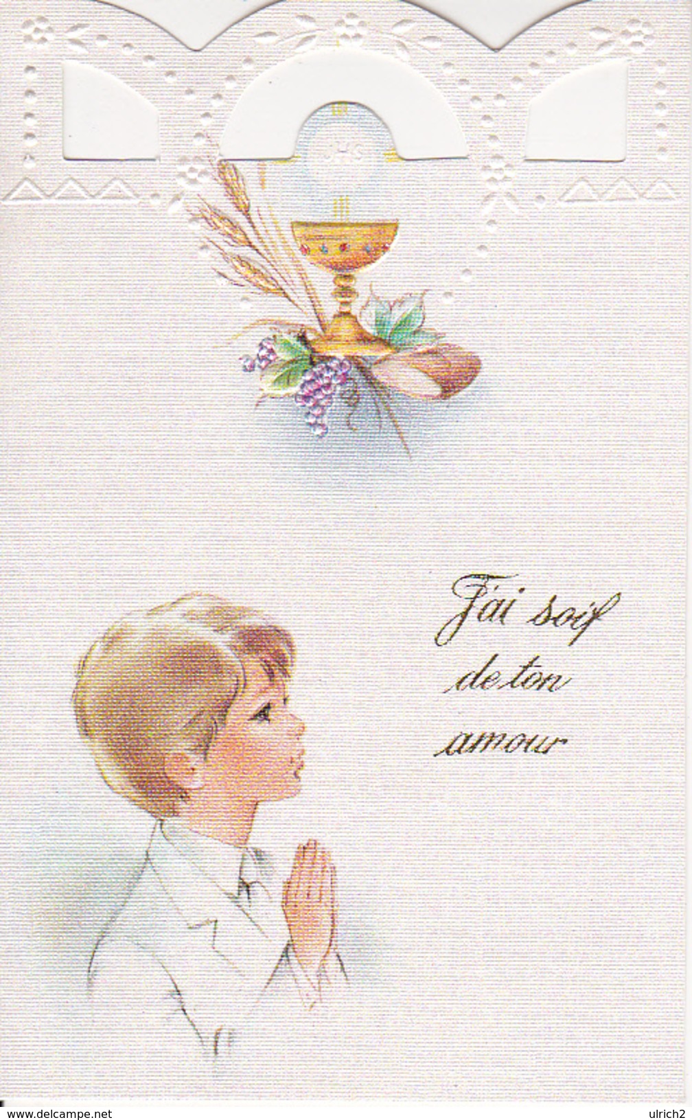 Andachtsbild - Image Pieuse - J'ai Soif De Ton Amour - 8*13cm (29425) - Images Religieuses