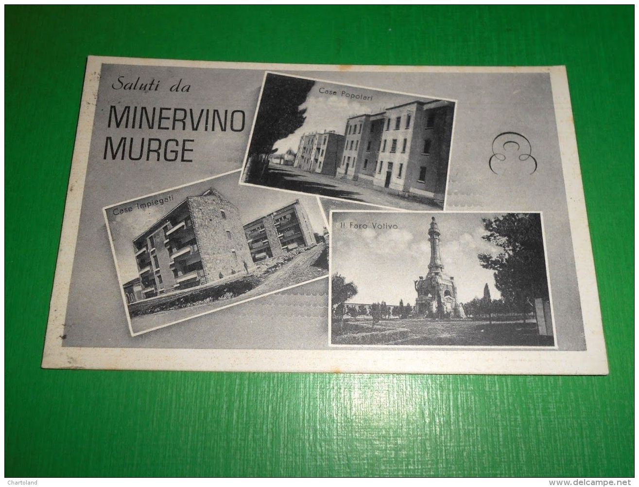 Cartolina Saluti Da Minervino Murge - Vedute Diverse 1965 - Bari