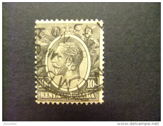 KENYA OUGANDA 1922 - 27 GEORGE V Yvert N 3 A &ordm; FU - Kenya & Oeganda