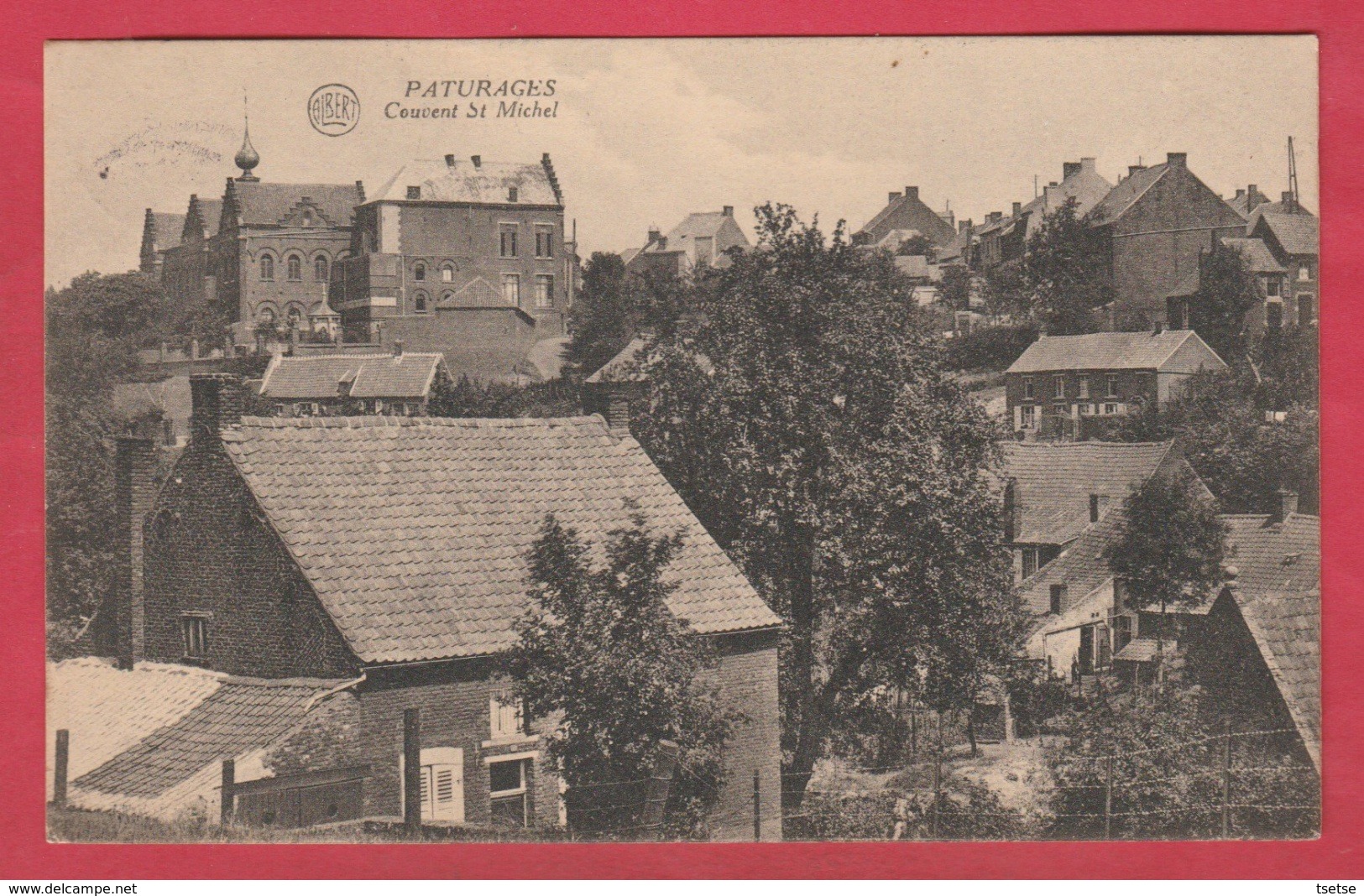 Pâturages - Couvent St. Michel - 1922 ( Voir Verso ) - Colfontaine