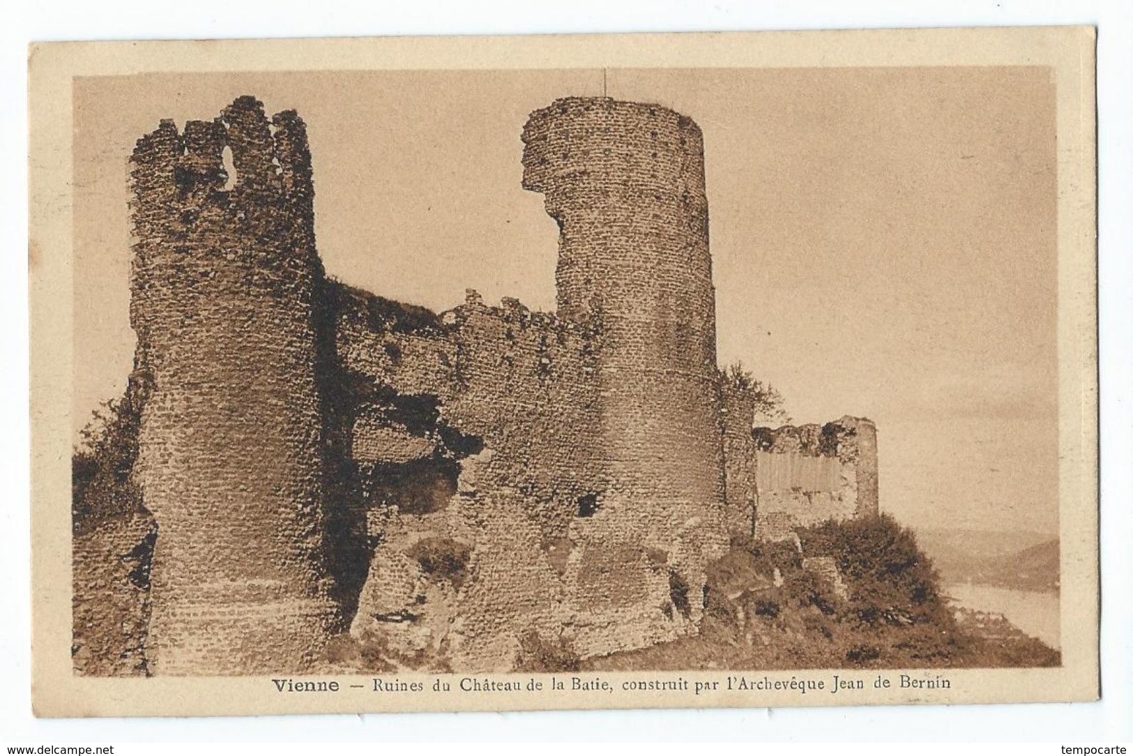 Vienne - Ruines Du Château De La Batie - Vienne