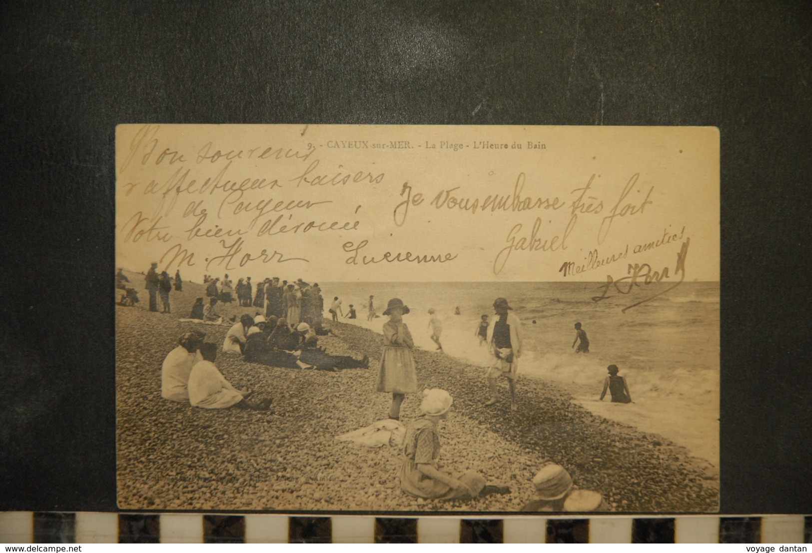 CP, 80, Cayeux Sur Mer La Plage L Heure Du Bain - Cayeux Sur Mer