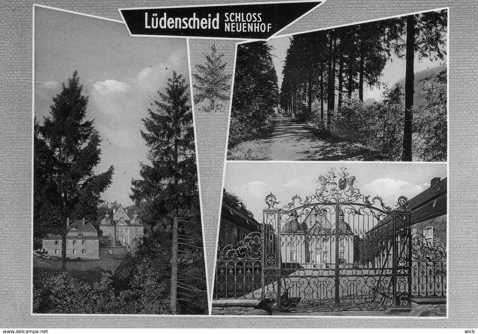 AK Lüdenscheid Bei Schalksmühle, Hagen -SCHLOSS  NEUENHOF  -selten !!! - Lüdenscheid