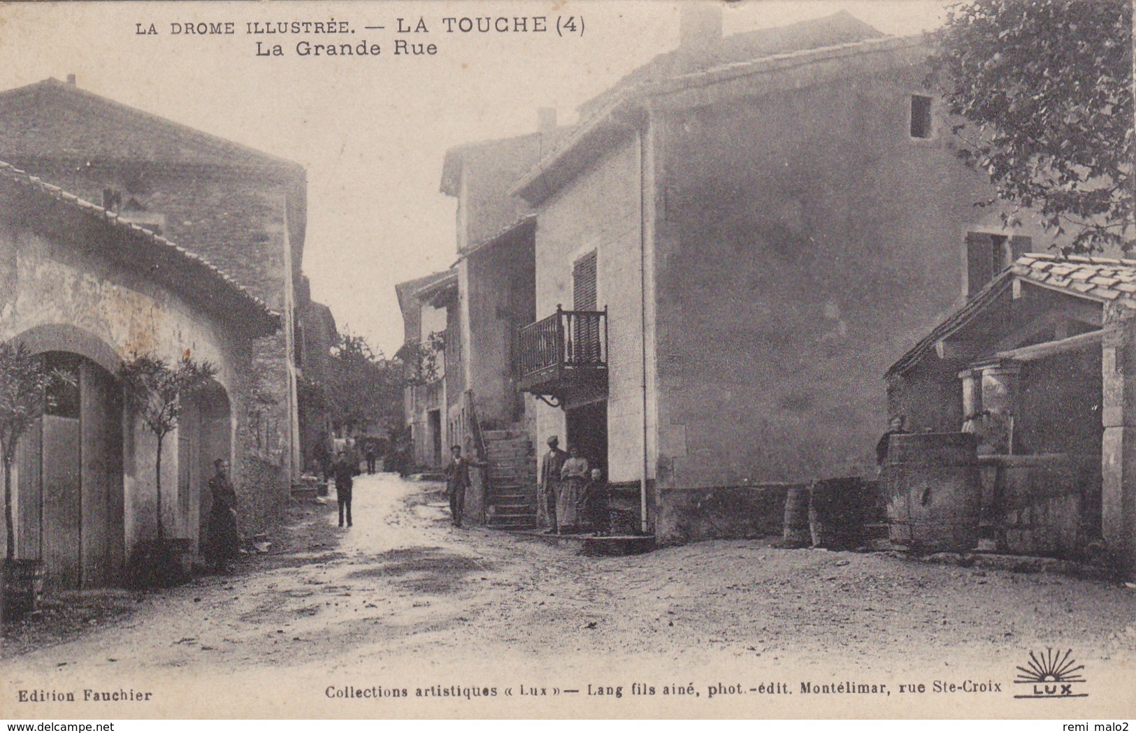 CARTE POSTALE  LA TOUCHE 26  La Grande Rue - Autres & Non Classés