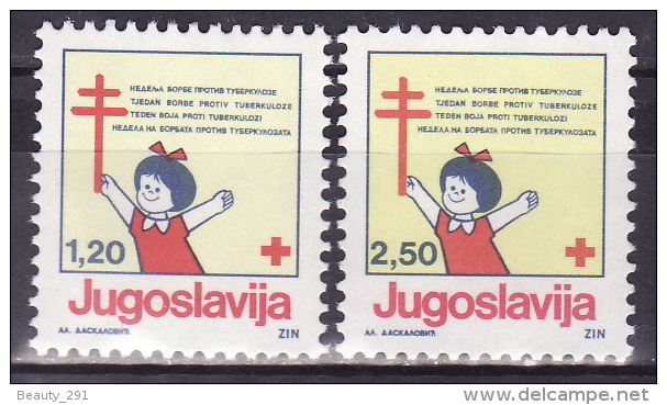 YUGOSLAVIA 1991. Tuberculosis, MNH (**):VF - Bienfaisance