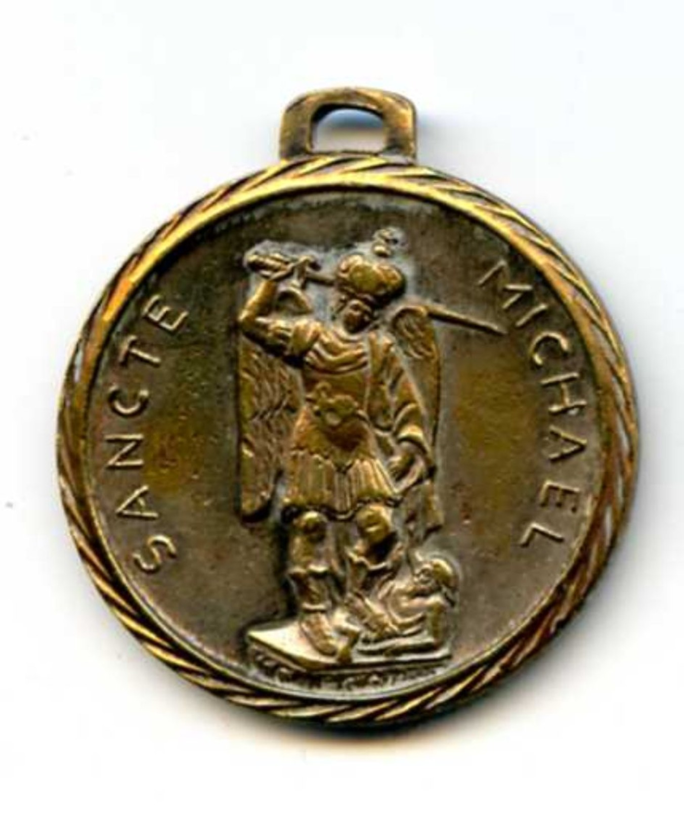 330 (25) - MEDAILLE RELIGIEUSE SANCTE MICHAEL - DIAMETRE 30 Mm - Religion &  Esoterik