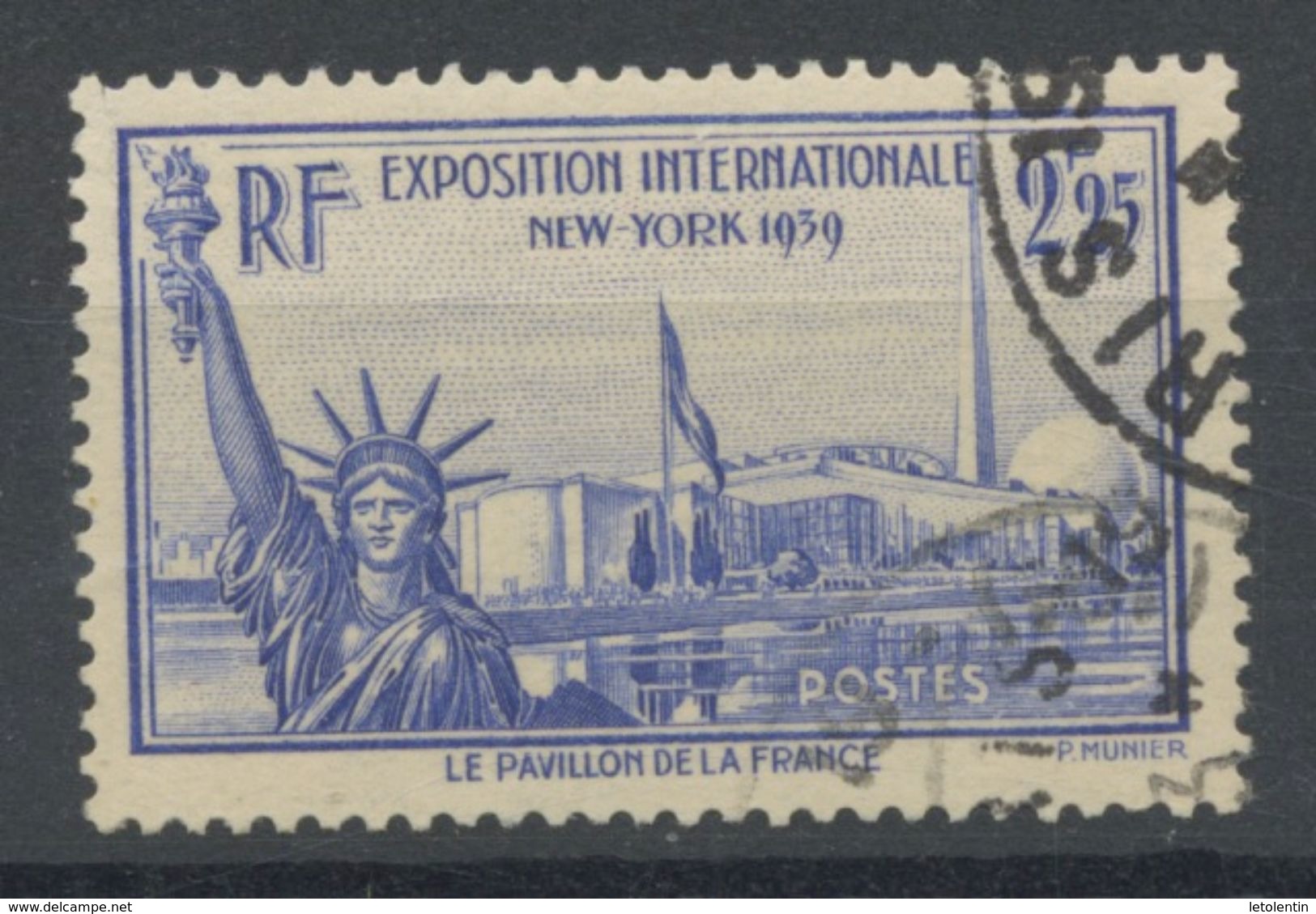 FRANCE-  STATUE DE LA LIBERTÉ- N° Yvert 426 OBL. - Used Stamps