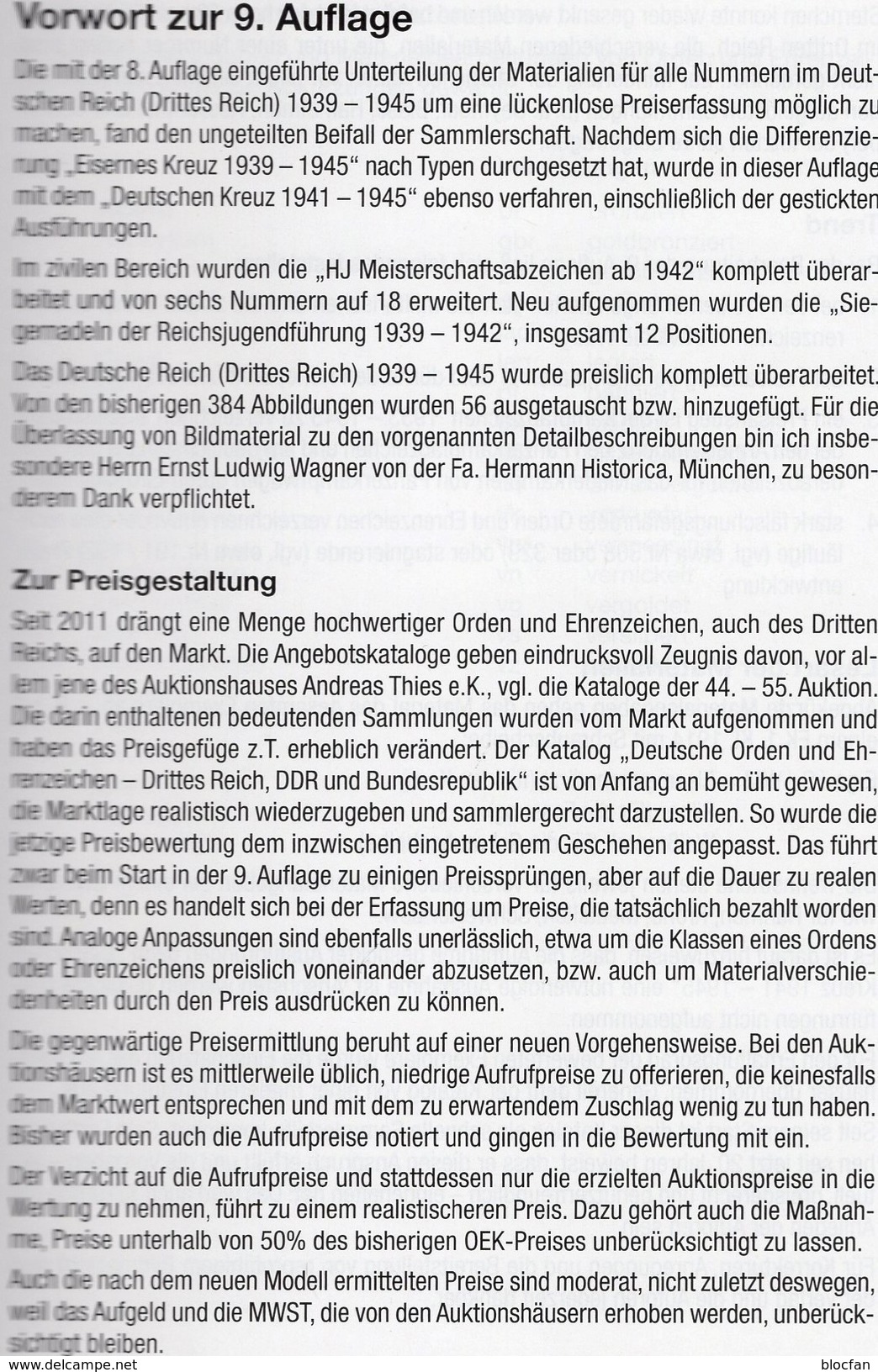 Katalog Deutsche Orden Ehrenzeichen 2014 Neu 20&euro; 3.Reich DDR BRD Berlin Baden Bayern Saar Sachsen Catalogue Germany - RFT