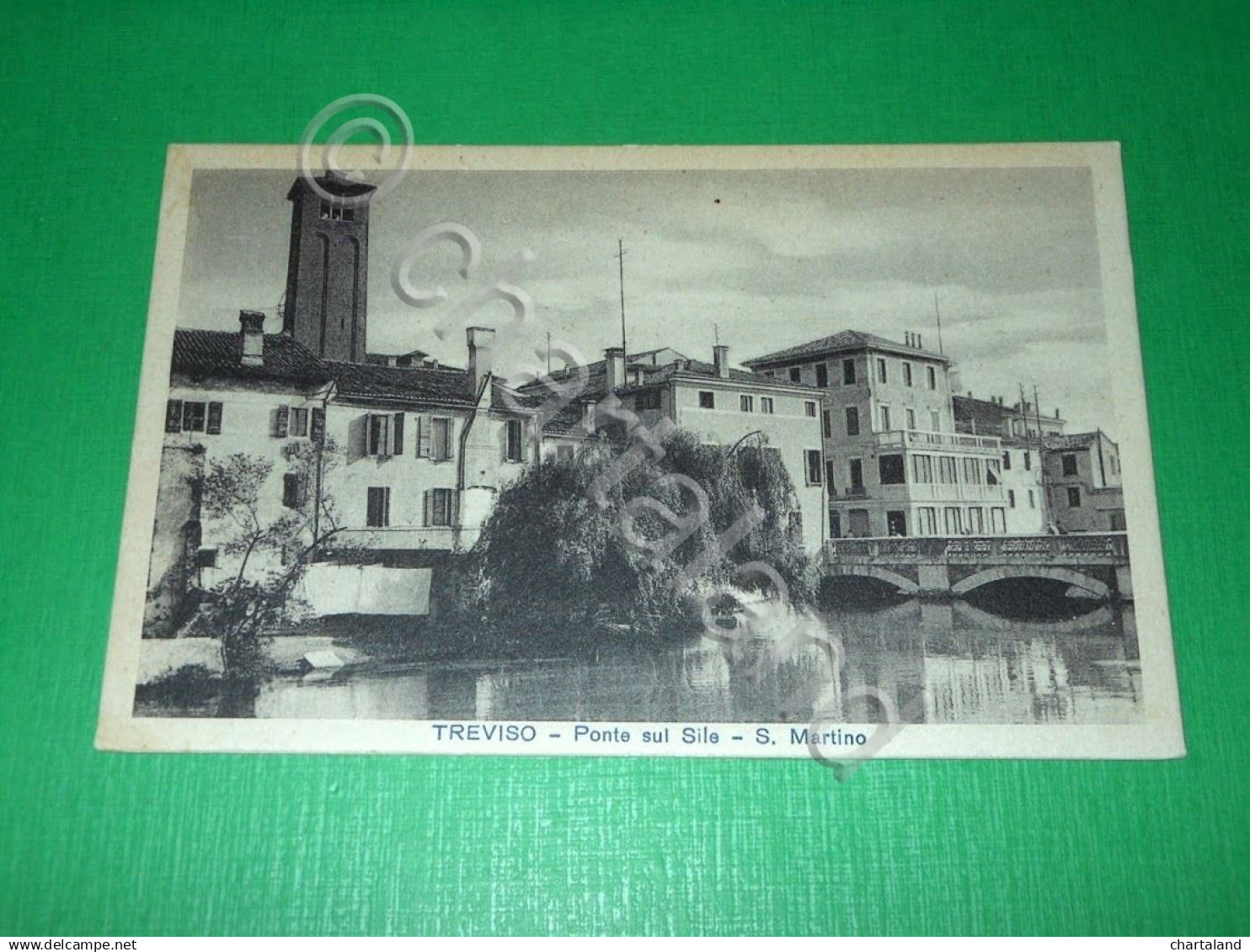 Cartolina Treviso - Ponte Sul Sile - S. Martino 1930 Ca - Treviso