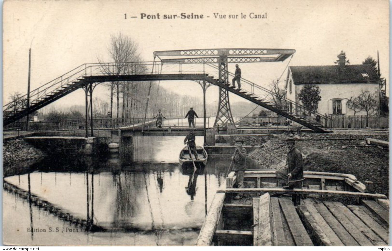 10 - PONT Sur SEINE -- Vus Sur Le Canal - Autres & Non Classés