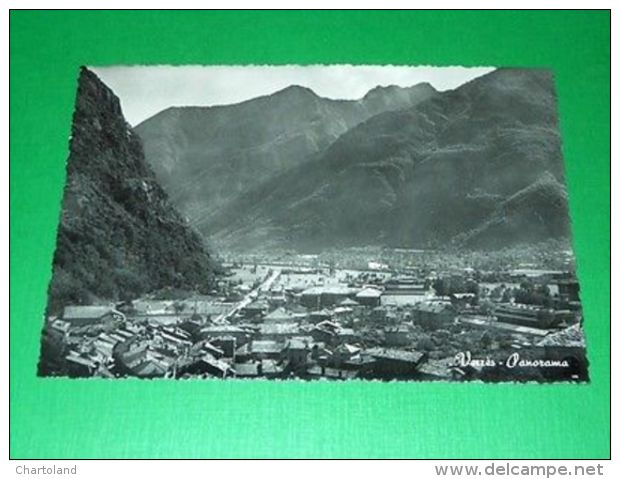 Cartolina Verrès - Panorama 1950 Ca - Sonstige & Ohne Zuordnung