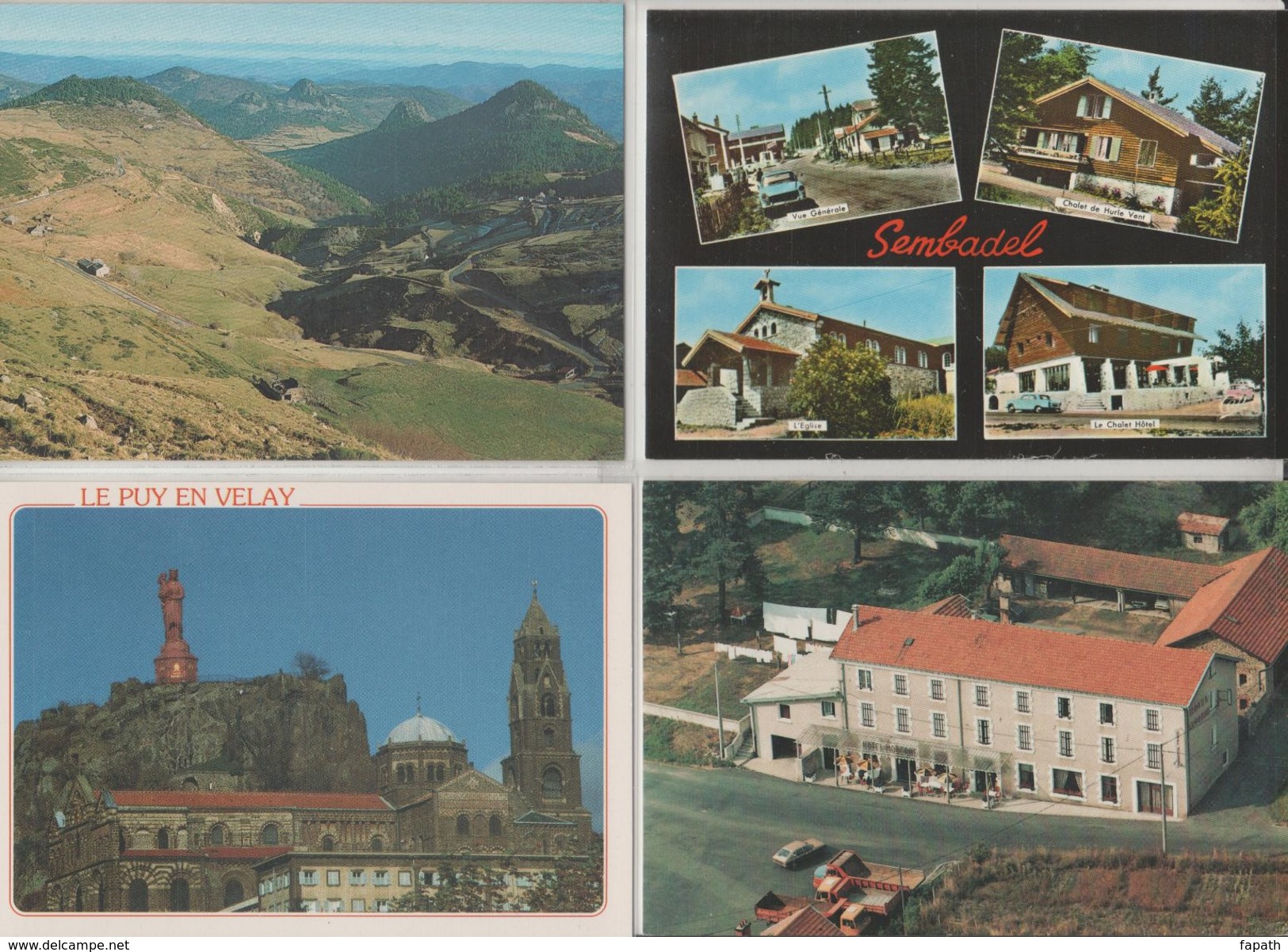 43-Vues Et Multivues- Haute Loire -lot De 20 Cartes Postales-non écrites-2 Scans- 10.5 X 15- - 5 - 99 Cartes