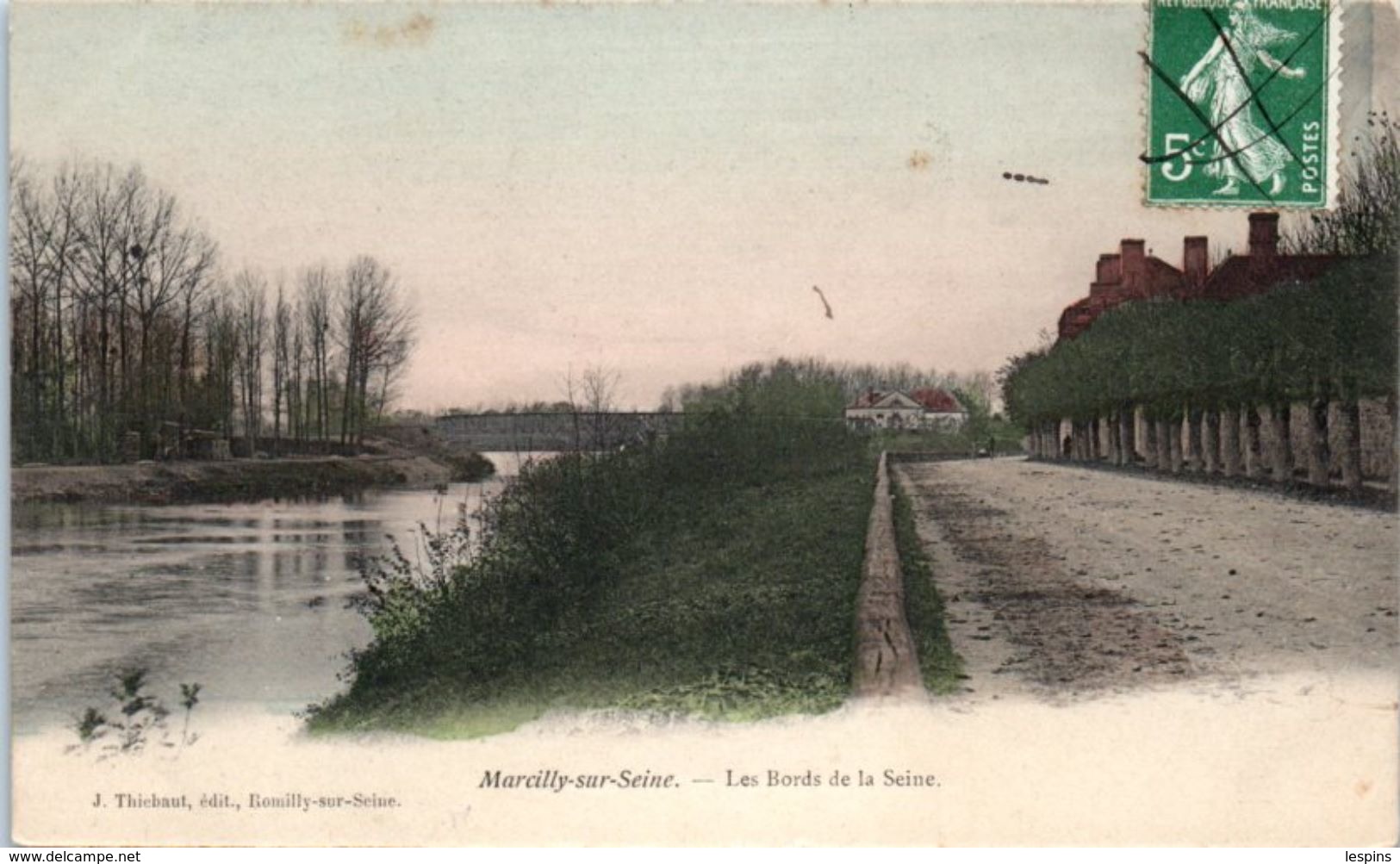 10 - MARCILLY Sur SEINE -- Les Bords De La Seine - Marcilly