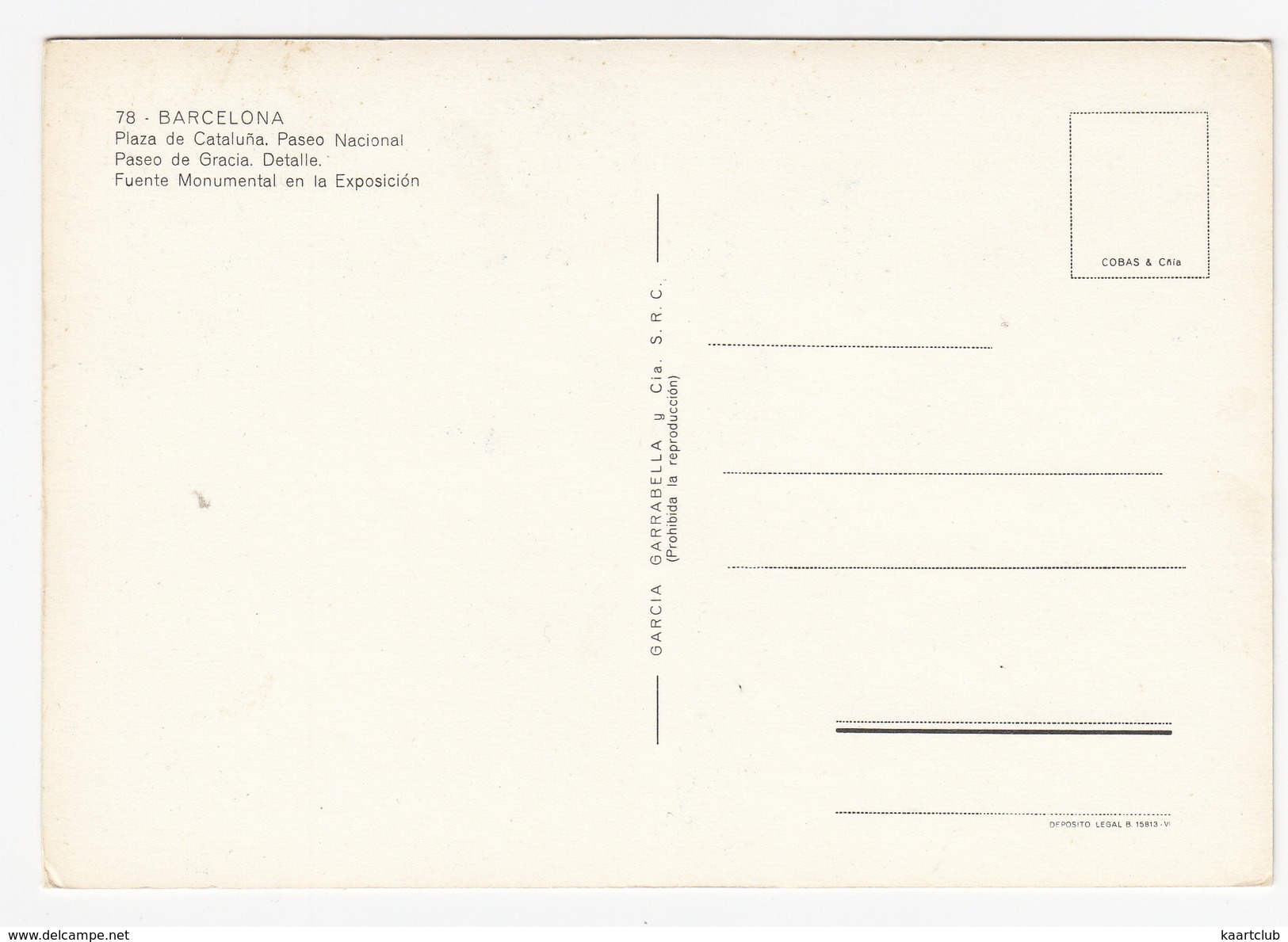 Barcelona: FIAT-SEAT 600,1400B, VW 1200 KÄFER/COX, DKW F89L, 2x TRAM, SEAT TAXI'S - Rucuerdo/Remembrance - Toerisme