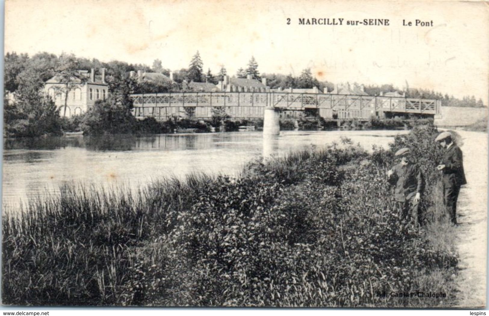 10 - MARCILLY Sur SEINE -- Le Pont - Marcilly