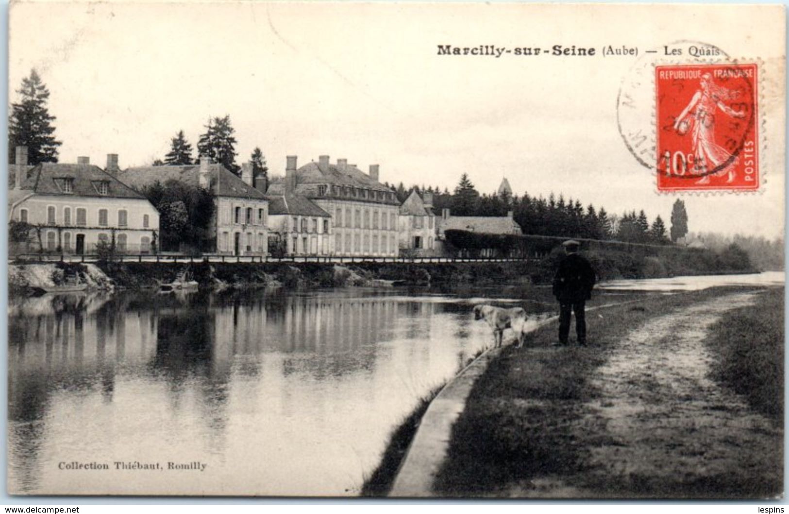 10 - MARCILLY Sur SEINE --  Les Quais - Marcilly