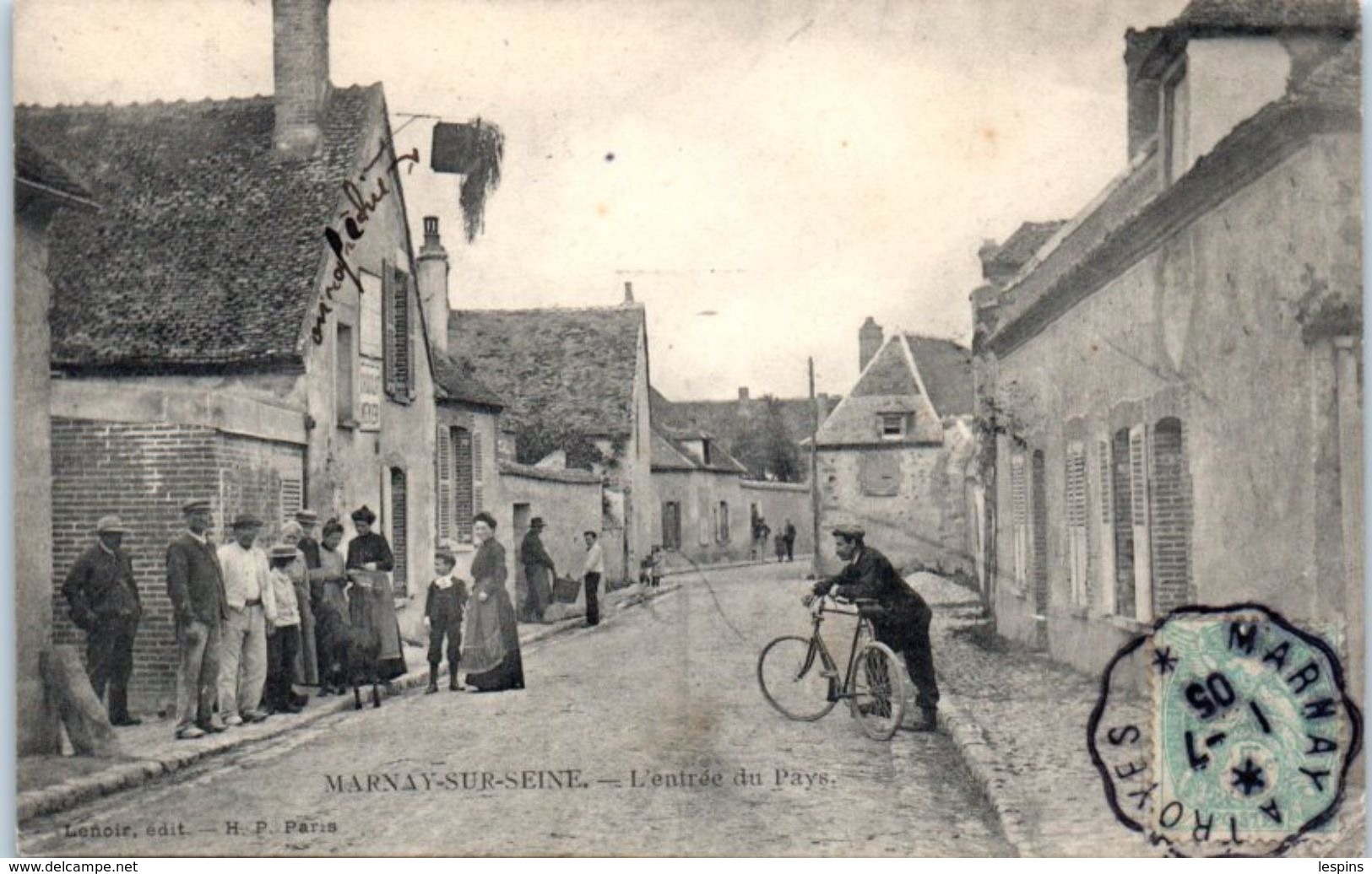 10 - MARNAY Sur SEINE -- L'Entrée Du Pays - Autres & Non Classés