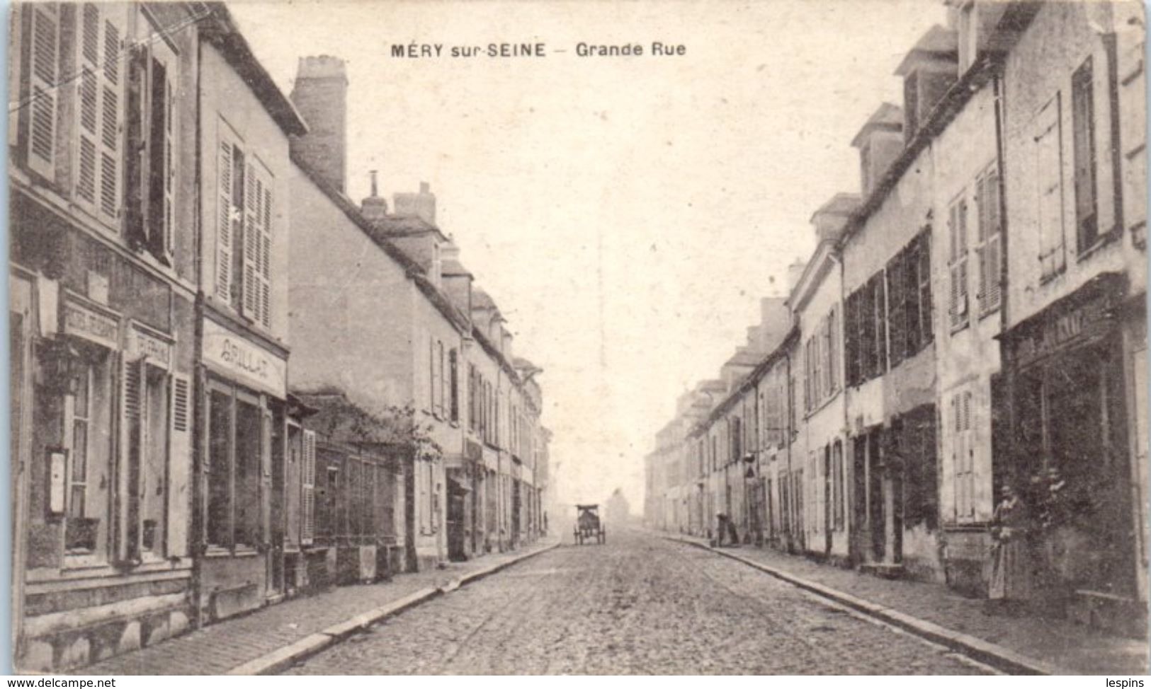 10 - MERY Sur SEINE -- Grande Rue - Autres & Non Classés