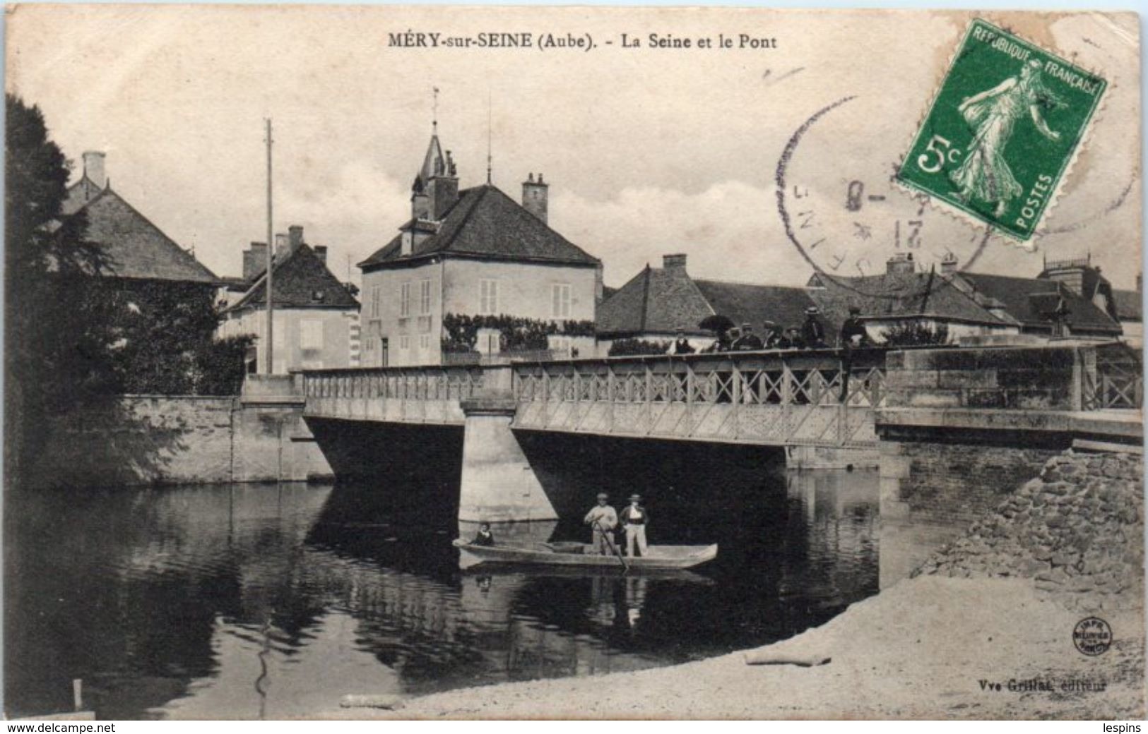 10 - MERY Sur SEINE -- La Seine Et Le Pont - Autres & Non Classés