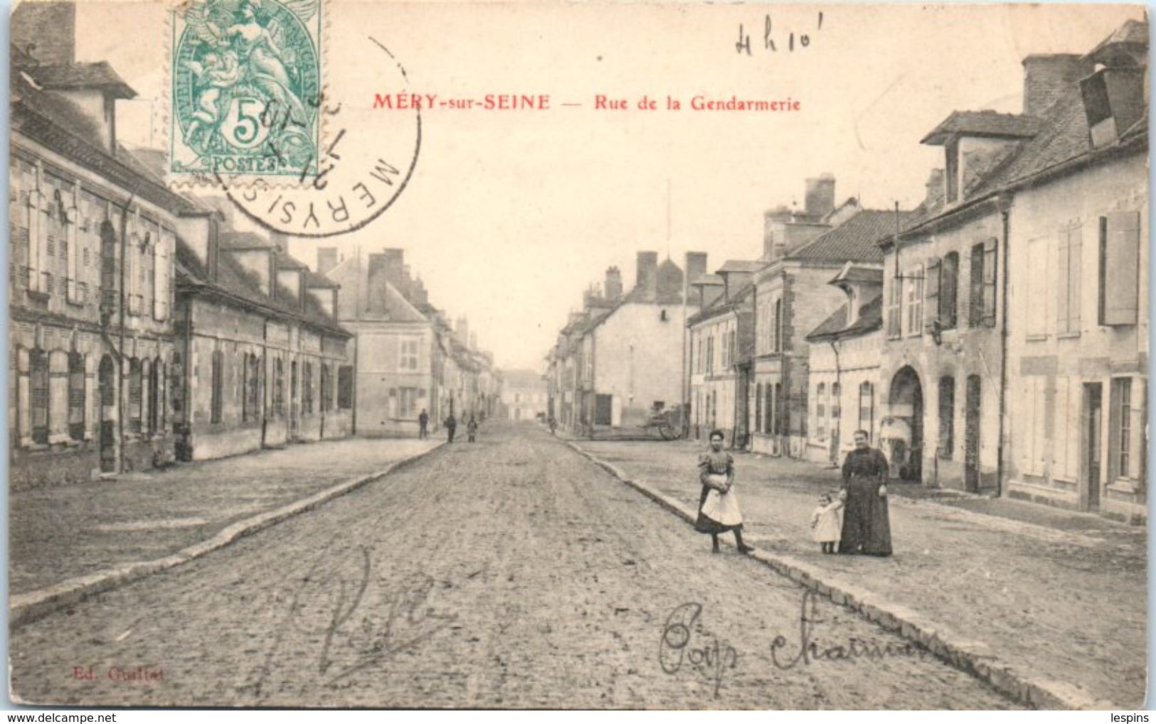 10 - MERY Sur SEINE -- Rue De La Gendarmerie - Autres & Non Classés