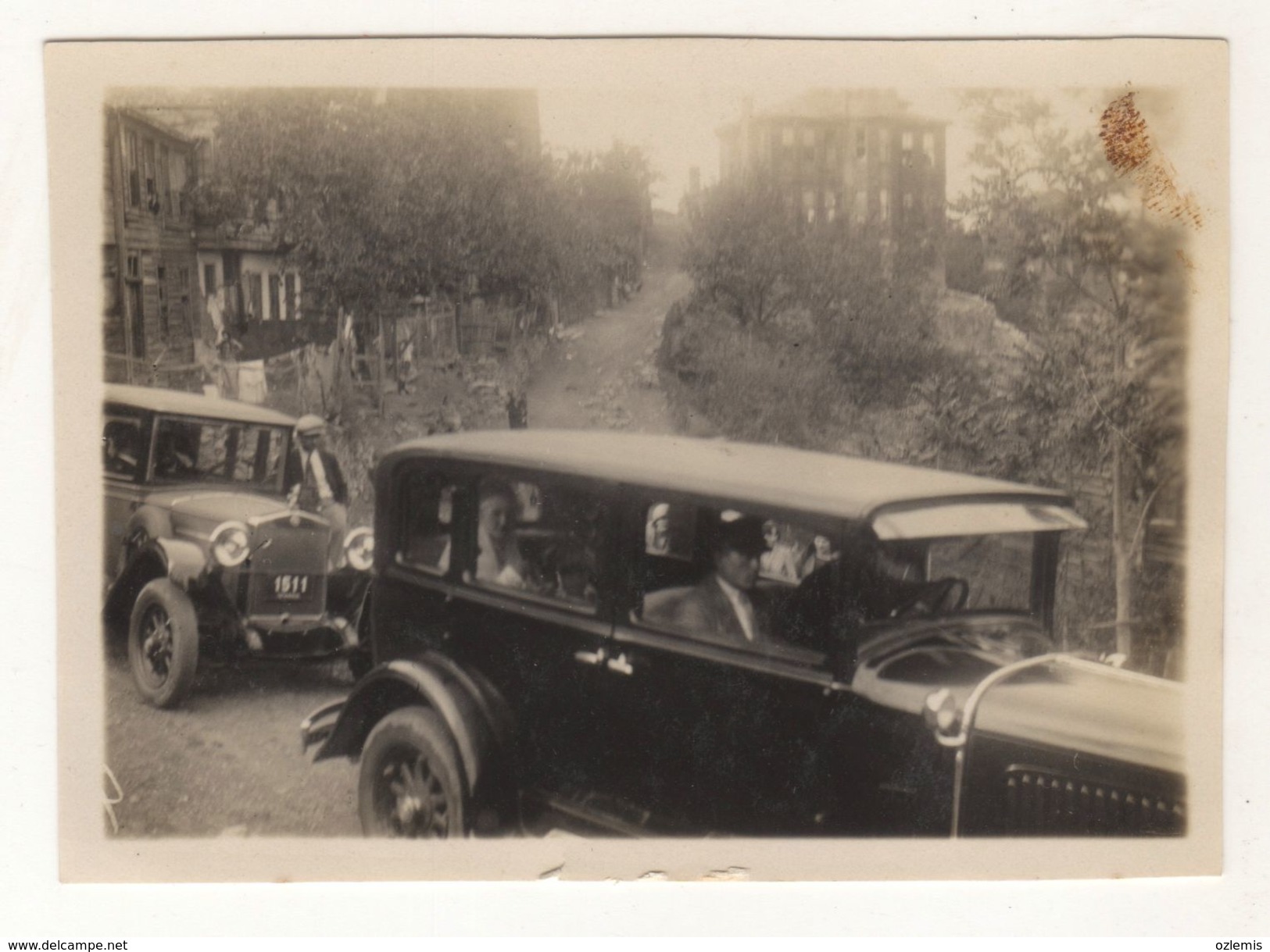 OLD CAR TURKEY ISTANBUL  PHOTOCARD - Taxis & Cabs