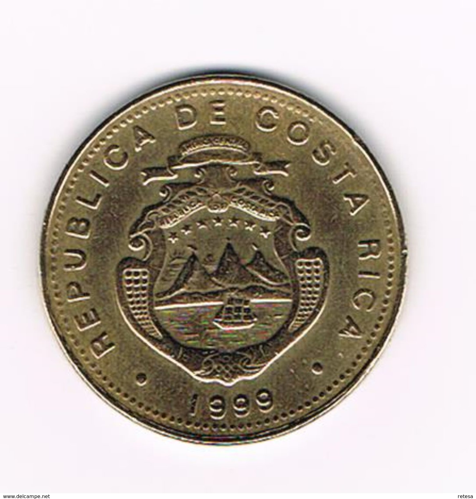 )  COSTA RICA  100 COLONES  1999 - Costa Rica