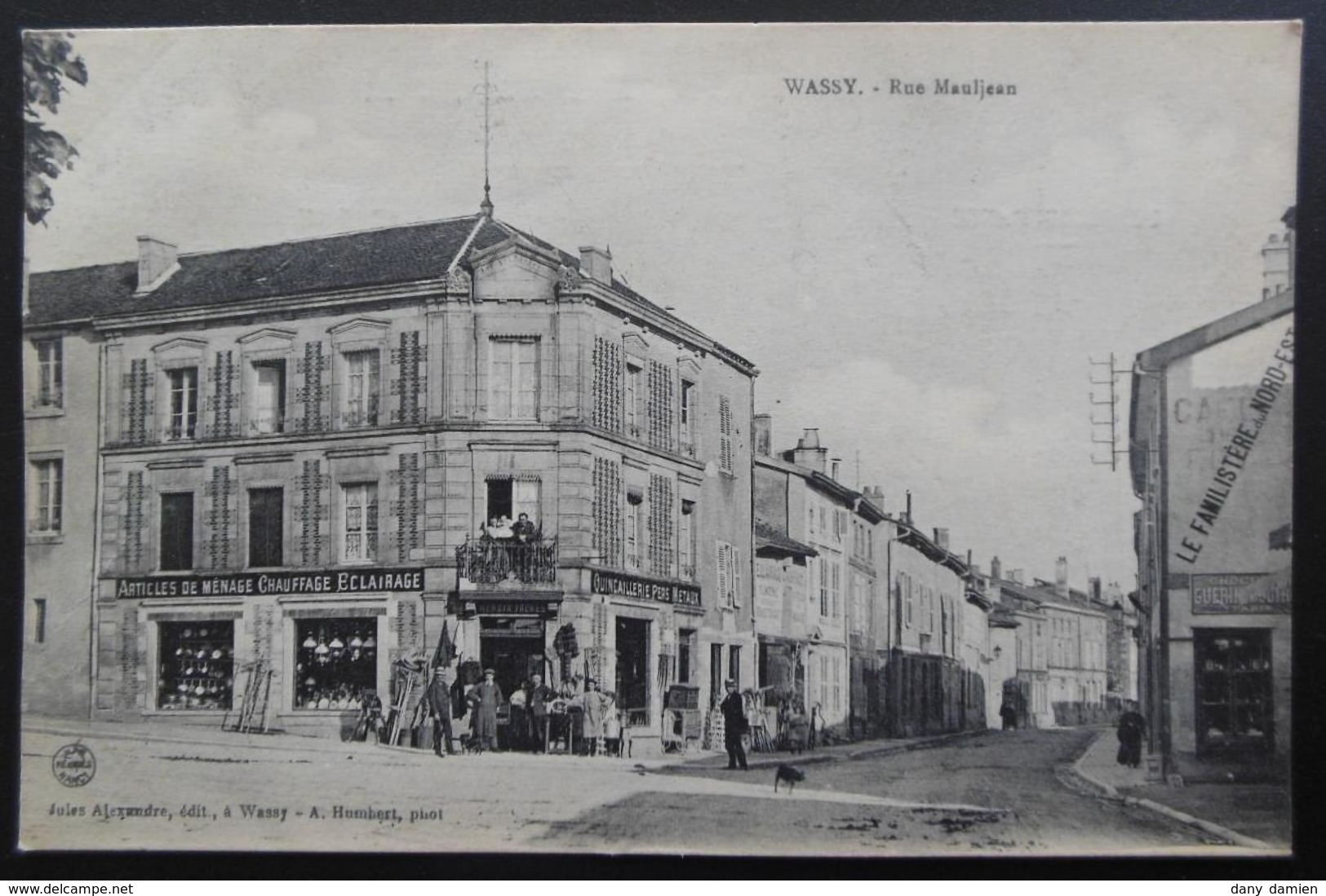 Carte Postale De Wassy - Rue Mauljean, Editée Jules Alaxandre, à Wassy - Wassy