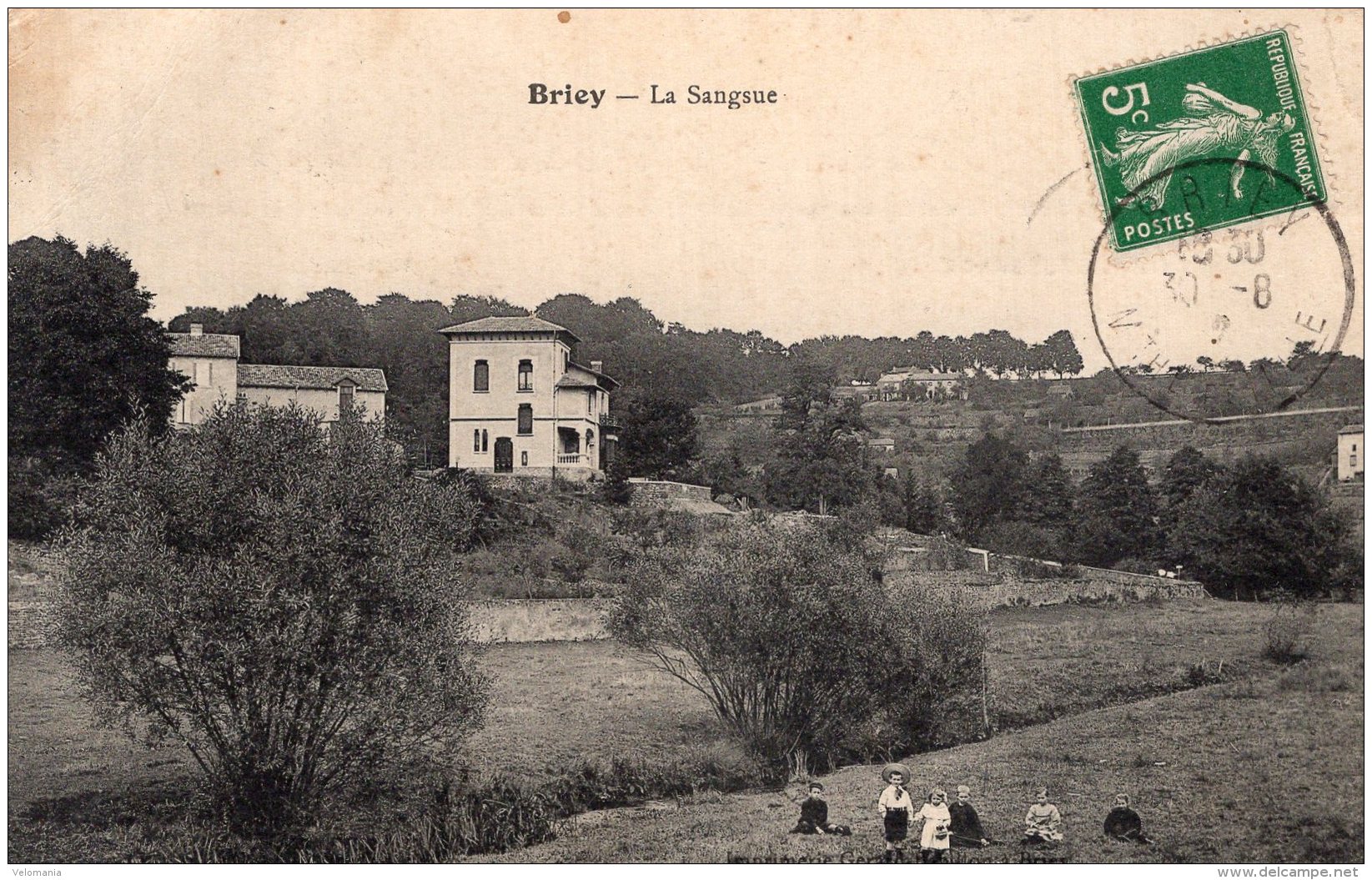 V10862 Cpa 54 Briey - La Sangsue - Briey