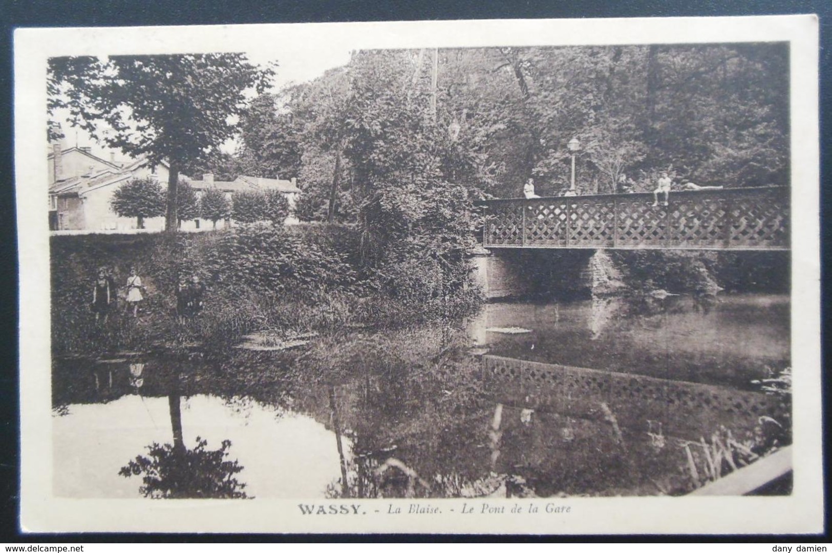 Carte Postale De Wassy - La Blaise - Le Pont De La Gare - Wassy