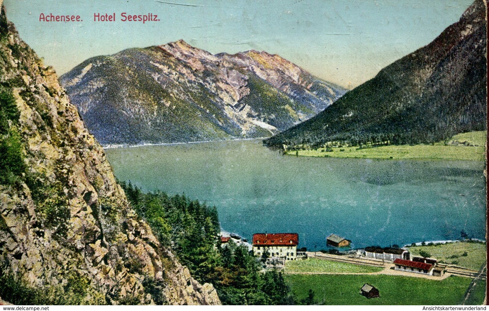 Achensee - Hotel Seespitz 1925  (000688) - Achenseeorte